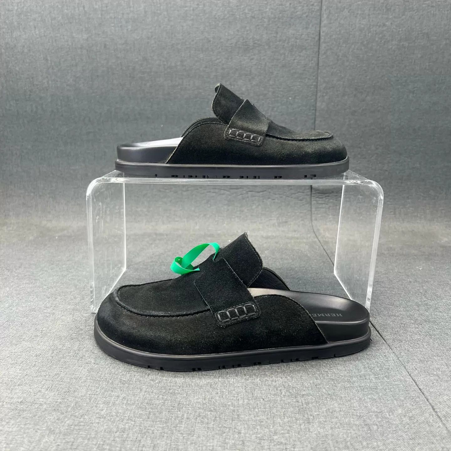Hermes Hermès Mules Black 37 Original Box Like New Size US 6.5 / IT 36.5 - 3 Thumbnail