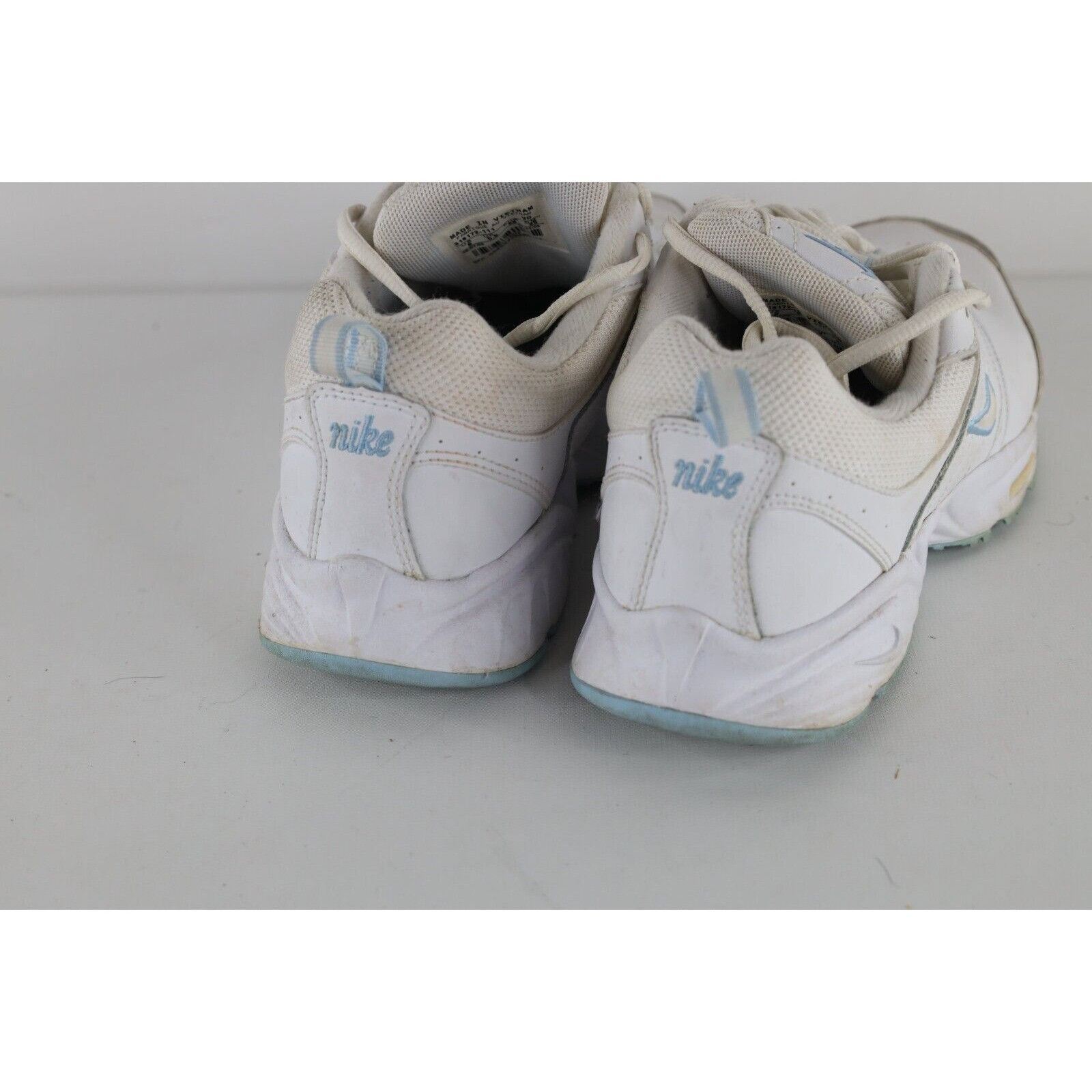 Nike × Vintage Vintage Y2K Nike Distressed Leather Spell Out Shoes Size US 8 / IT 38 - 7 Thumbnail