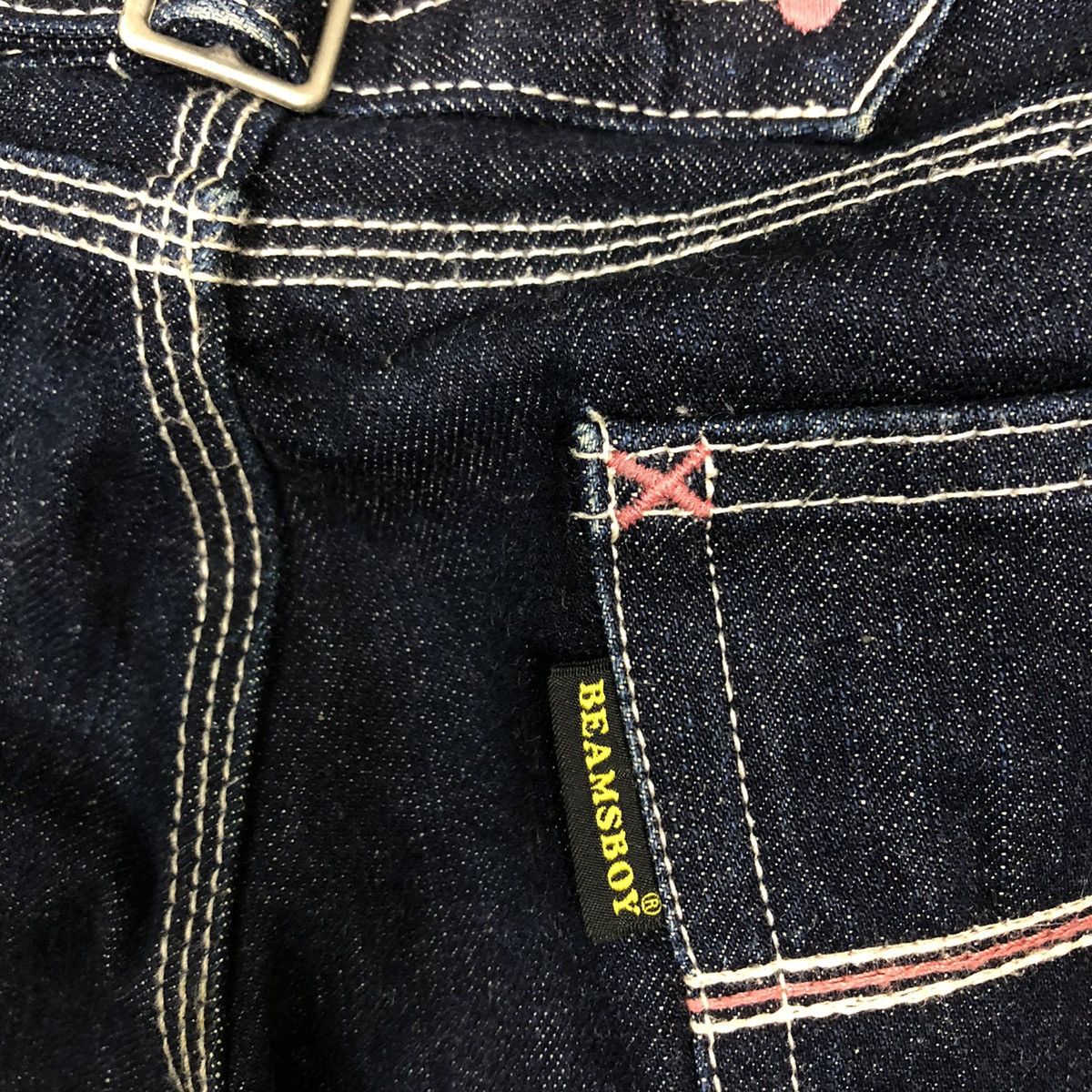 Japanese Brand 🔥Straight Cut Denim Jeans Beams Boy Japan Size US 30 / EU 46 - 17 Thumbnail