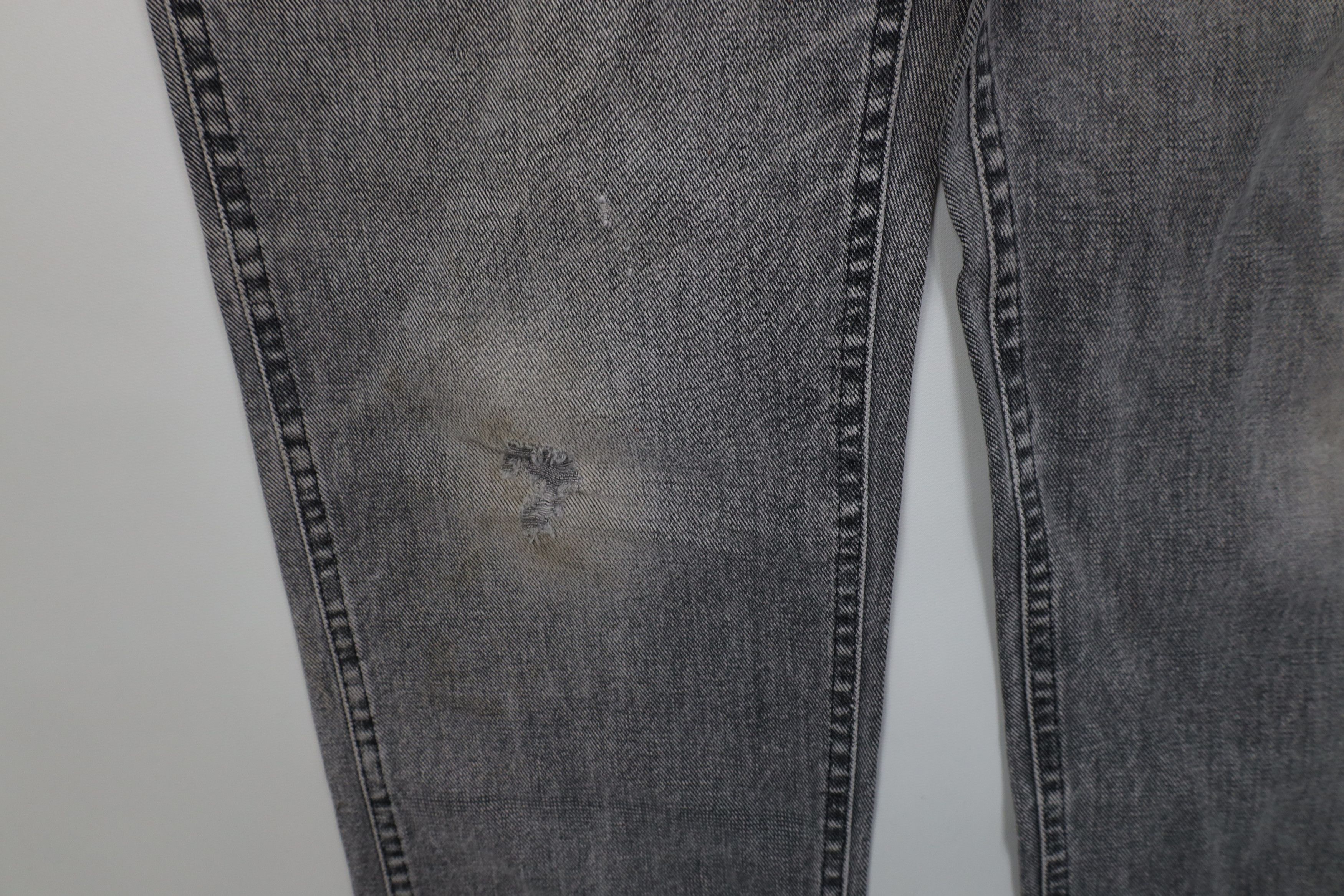 Lee Vintage 90s Lee Straight Leg Denim Jeans Gray Cotton USA Size US 34 / EU 50 - 6 Thumbnail