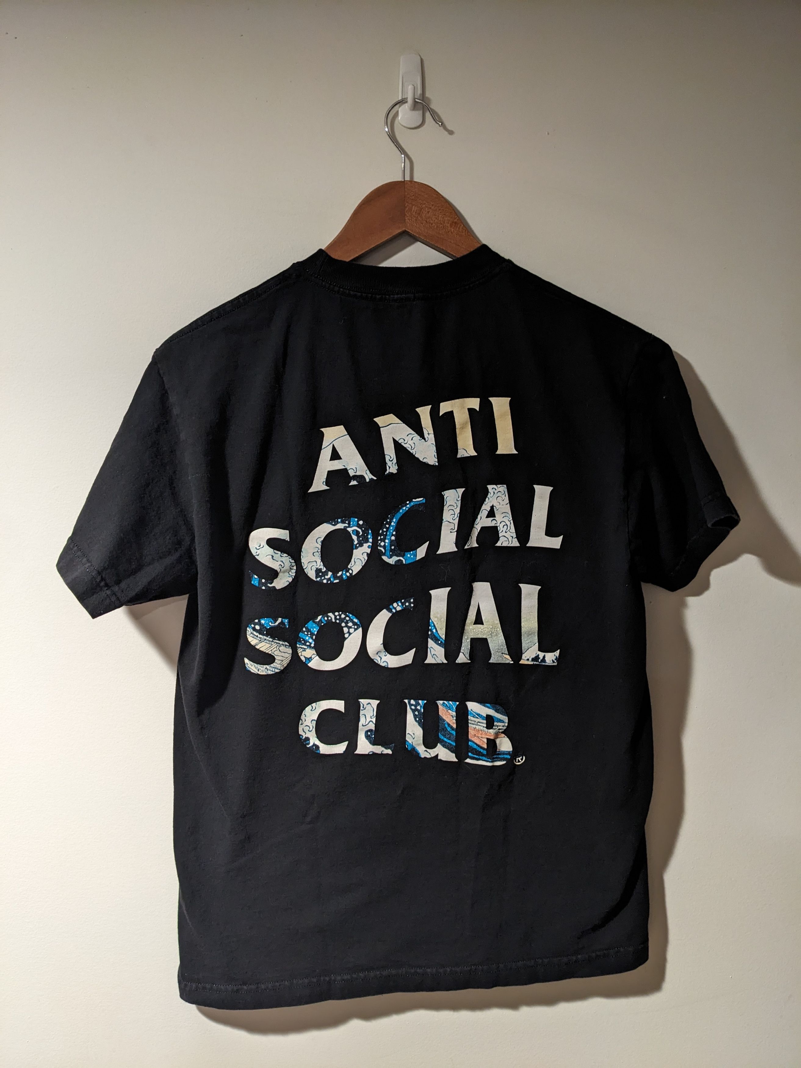 Anti Social Social Club × Designer Anti Social Social Club Kanagawa Art Painting Medium T-Shirt Size US M / EU 48-50 / 2 - 1 Thumbnail