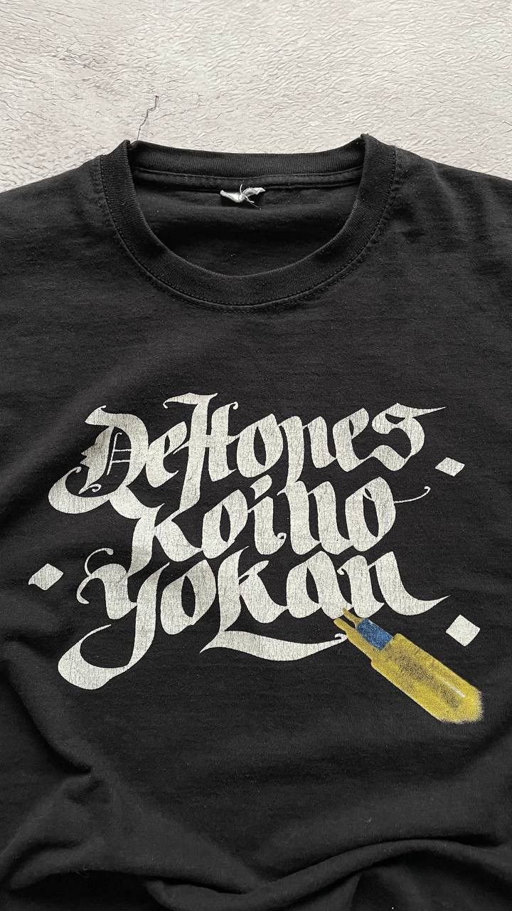 Band Tees Vintage Deftones Koi no yokan 2013 tour black t shirt Size US XL / EU 56 / 4 - 6 Thumbnail