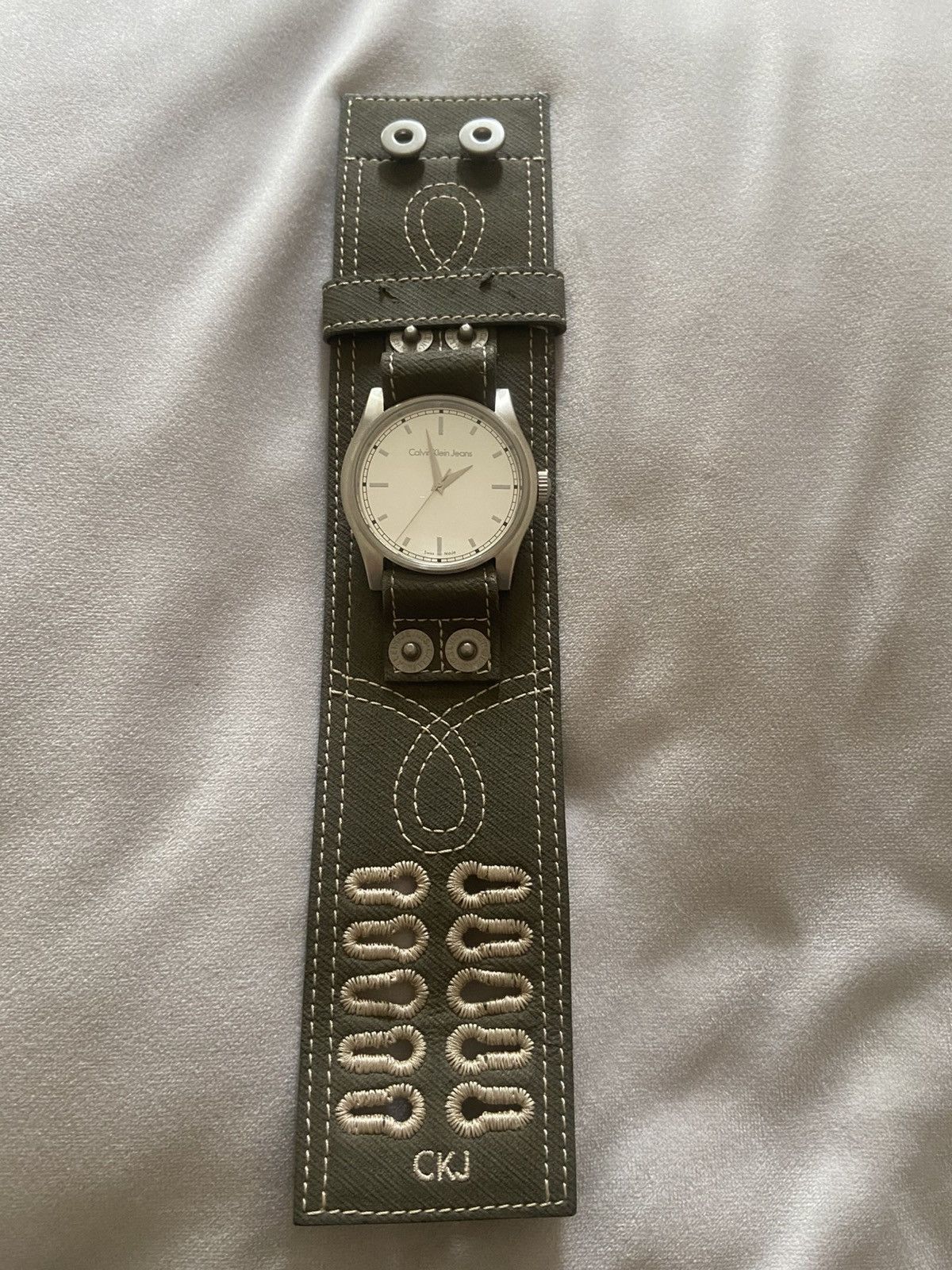 Calvin Klein CALVIN KLEIN K5711141 RRP:£250 Army Military Style!! Size ONE SIZE - 1 Thumbnail