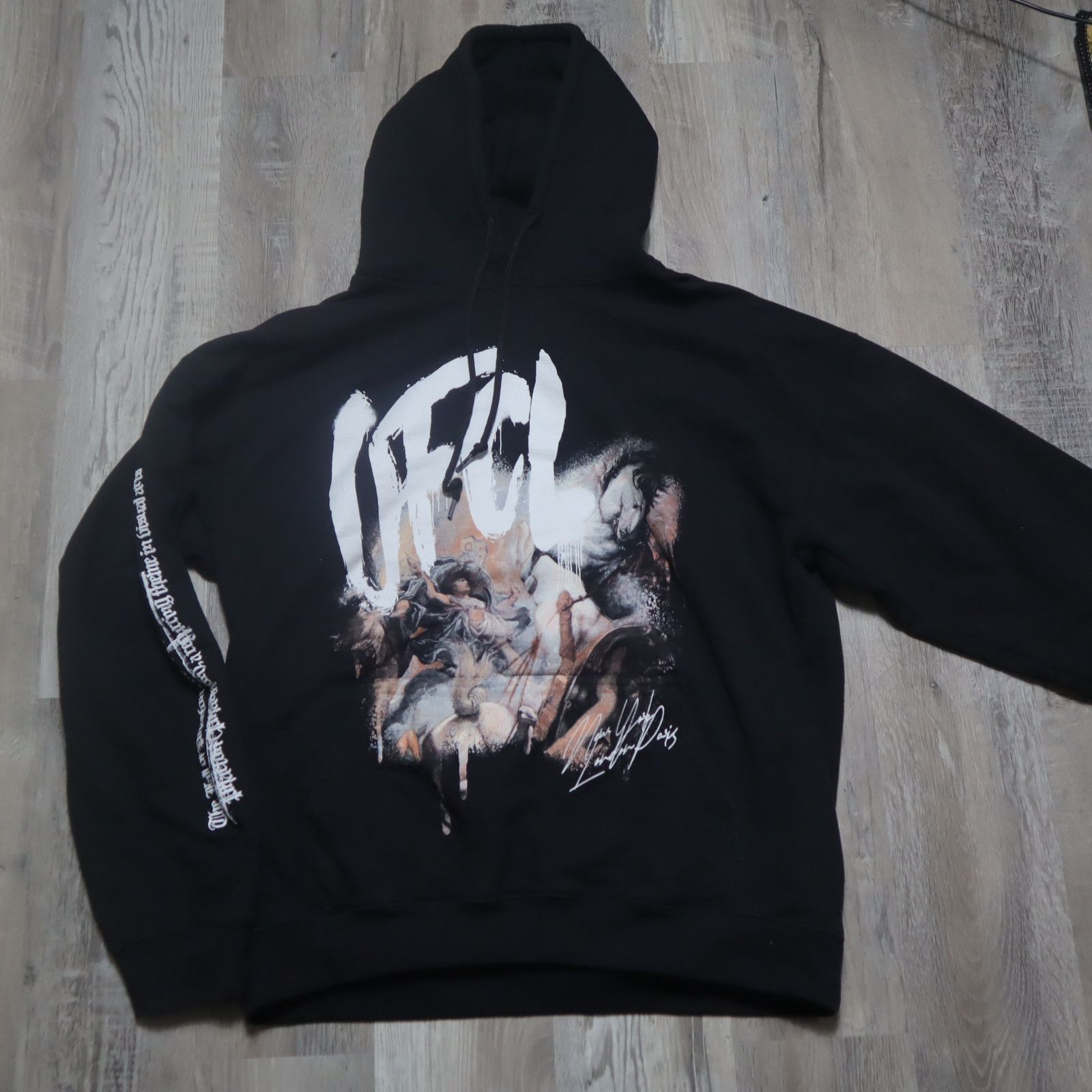 Boohoo BoohooMAN Graphic Hoodie Size US L / EU 52-54 / 3 - 2 Thumbnail