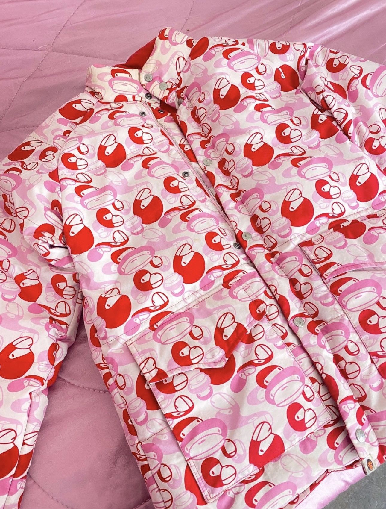 Bape Baby Milo Reversible Puffer Jacket