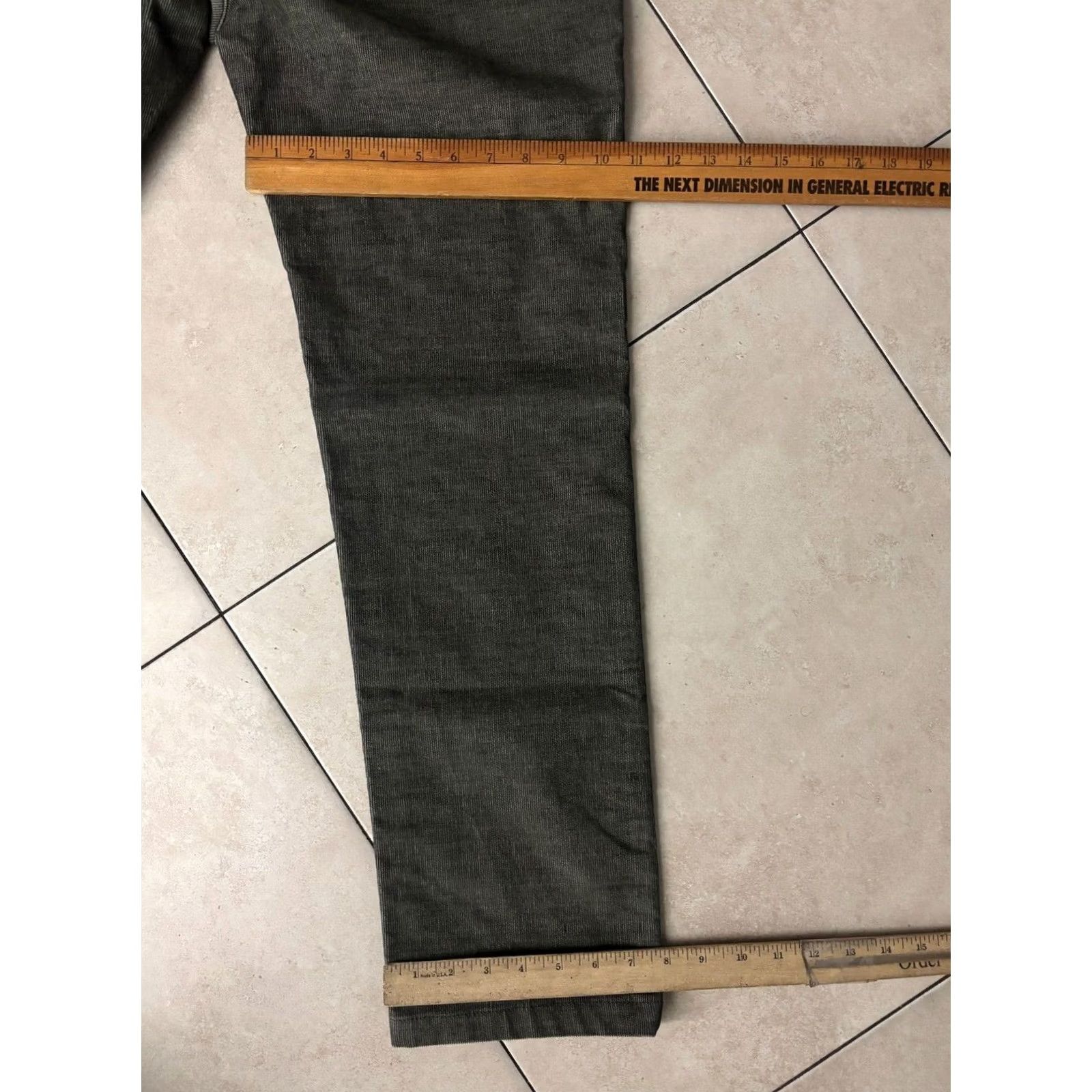 Vintage Hugo Boss Mens Chino Pants Slim Fit Gray Tweed 32 Regular 4173 Size US 32 / EU 48 - 8 Thumbnail