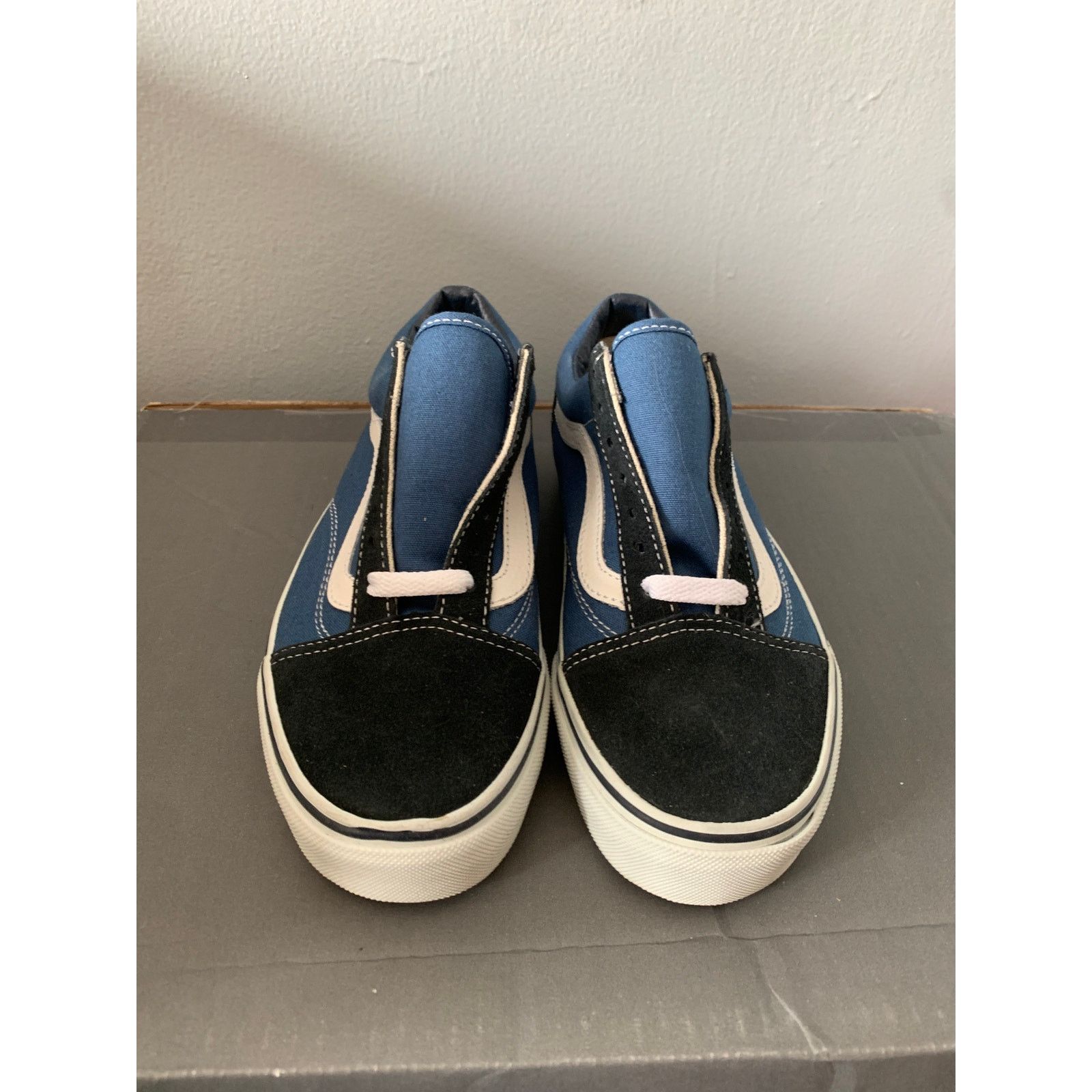 Vans Vans Blue & Black OTW Old Skool Size 3.5 Men's 5.5 Women's Size US 5.5 / EU 38 - 2 Thumbnail