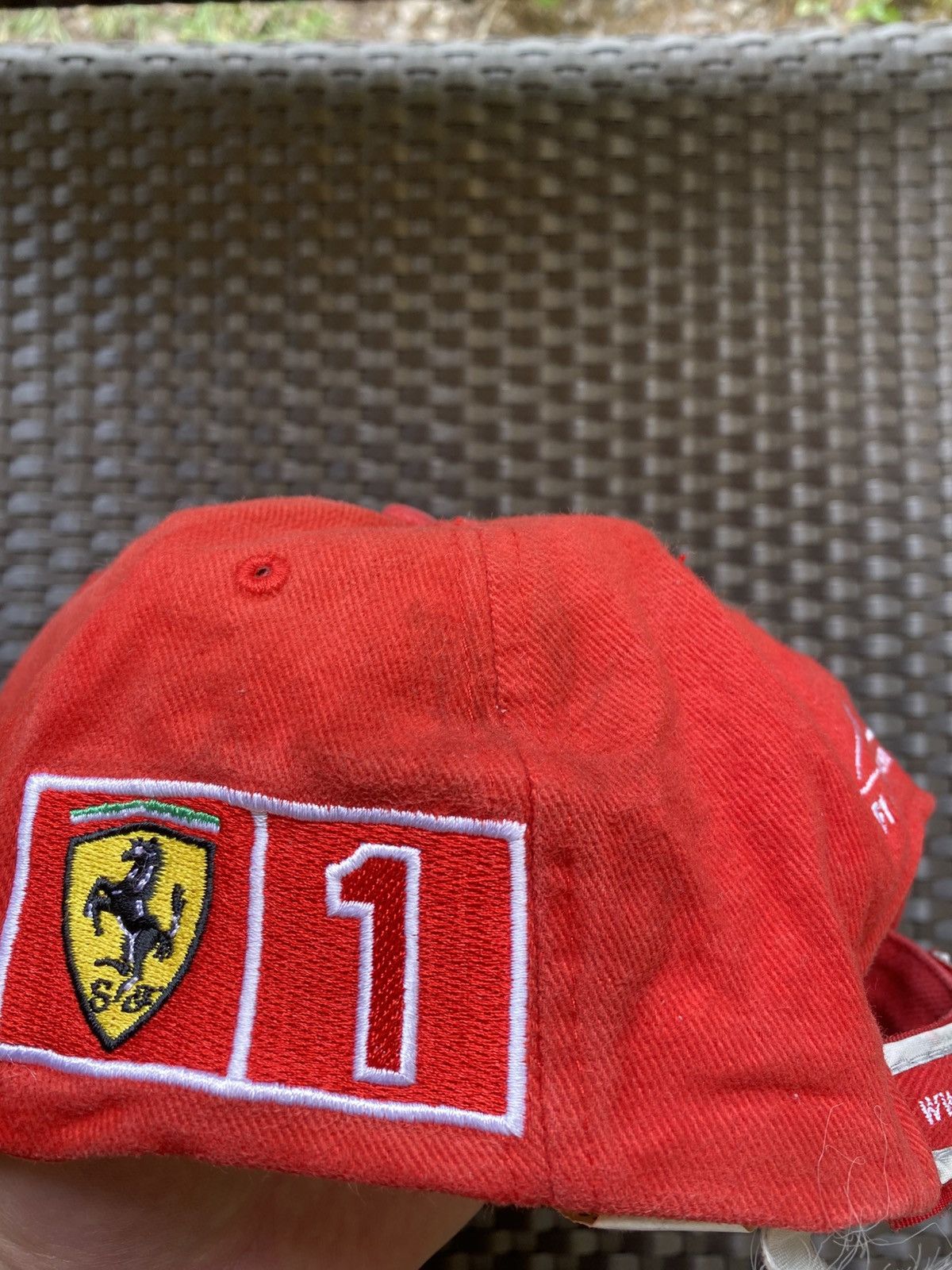 Ferrari Vintage Ferrari Michael Schumacher Cap Hat Marlboro Jaguar Size ONE SIZE - 4 Thumbnail