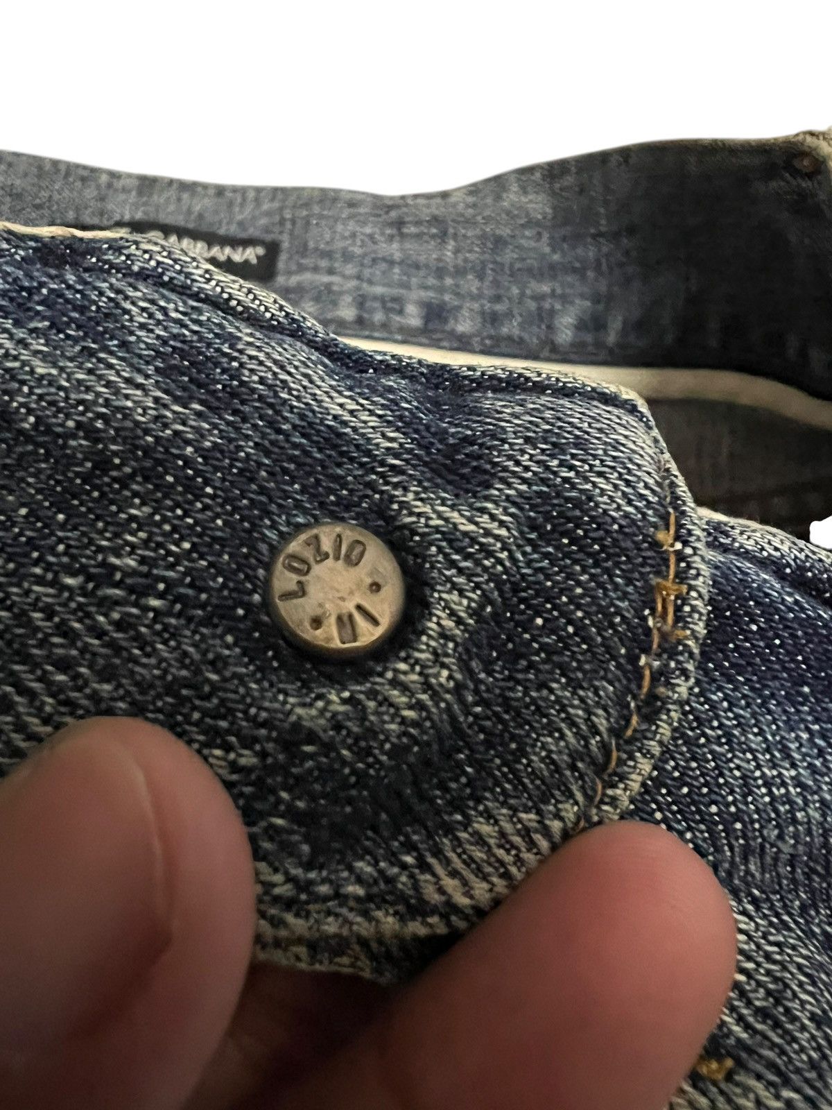 Dolce & Gabbana 💥Grunge💥Vintage Dolce & Gabbana Distress Jean Size US 30 / EU 46 - 11 Thumbnail