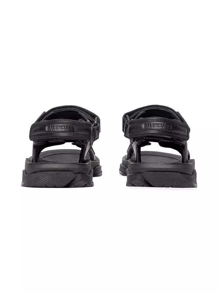 Balenciaga o1w1db10126 Tourist Sandals in Black Size US 14 / EU 47 - 5 Thumbnail