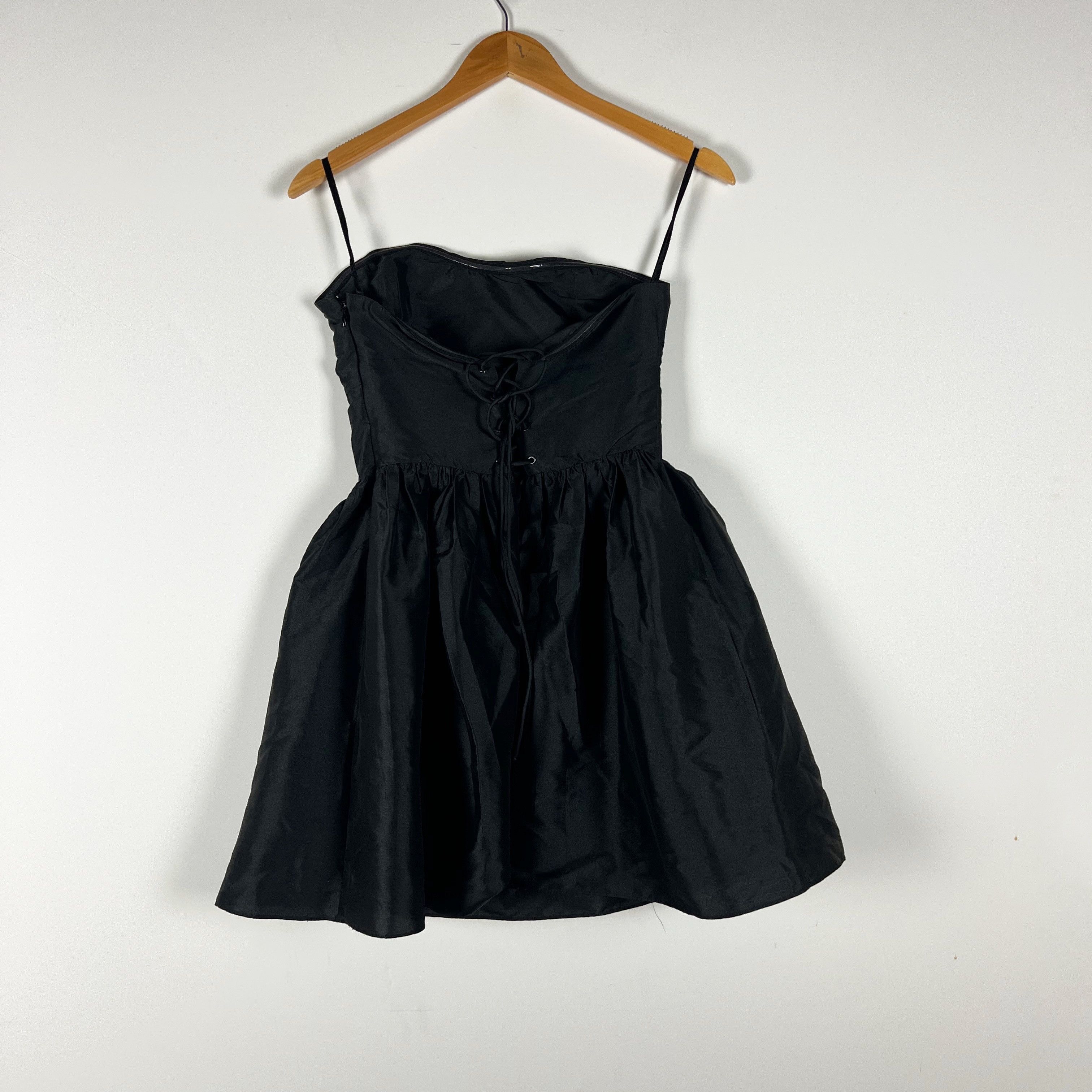 Other NEW Azeeza Naina Gathered Taffeta Strapless Size S / US 4 / IT 40 - 3 Thumbnail