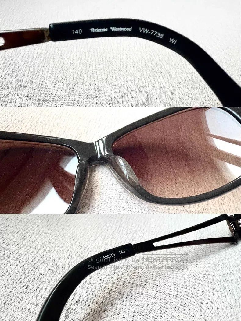Vivienne Westwood Vivienne Westwood Gun Black Saturn Skull Sunglasses Size ONE SIZE - 4 Thumbnail