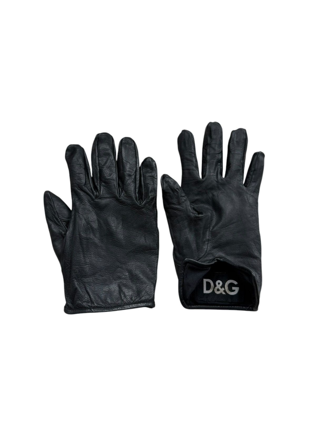 Dolce & Gabbana Dolce&Gabbana Leather Gloves Size ONE SIZE - 1 Thumbnail