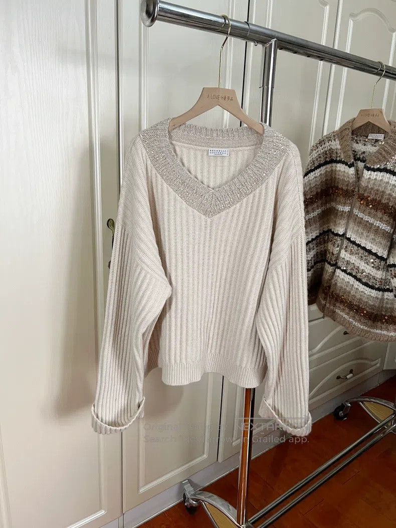 Brunello Cucinelli Brunello Cucinelli Cashmere Sweater Size M / US 6-8 / IT 42-44 - 2 Thumbnail