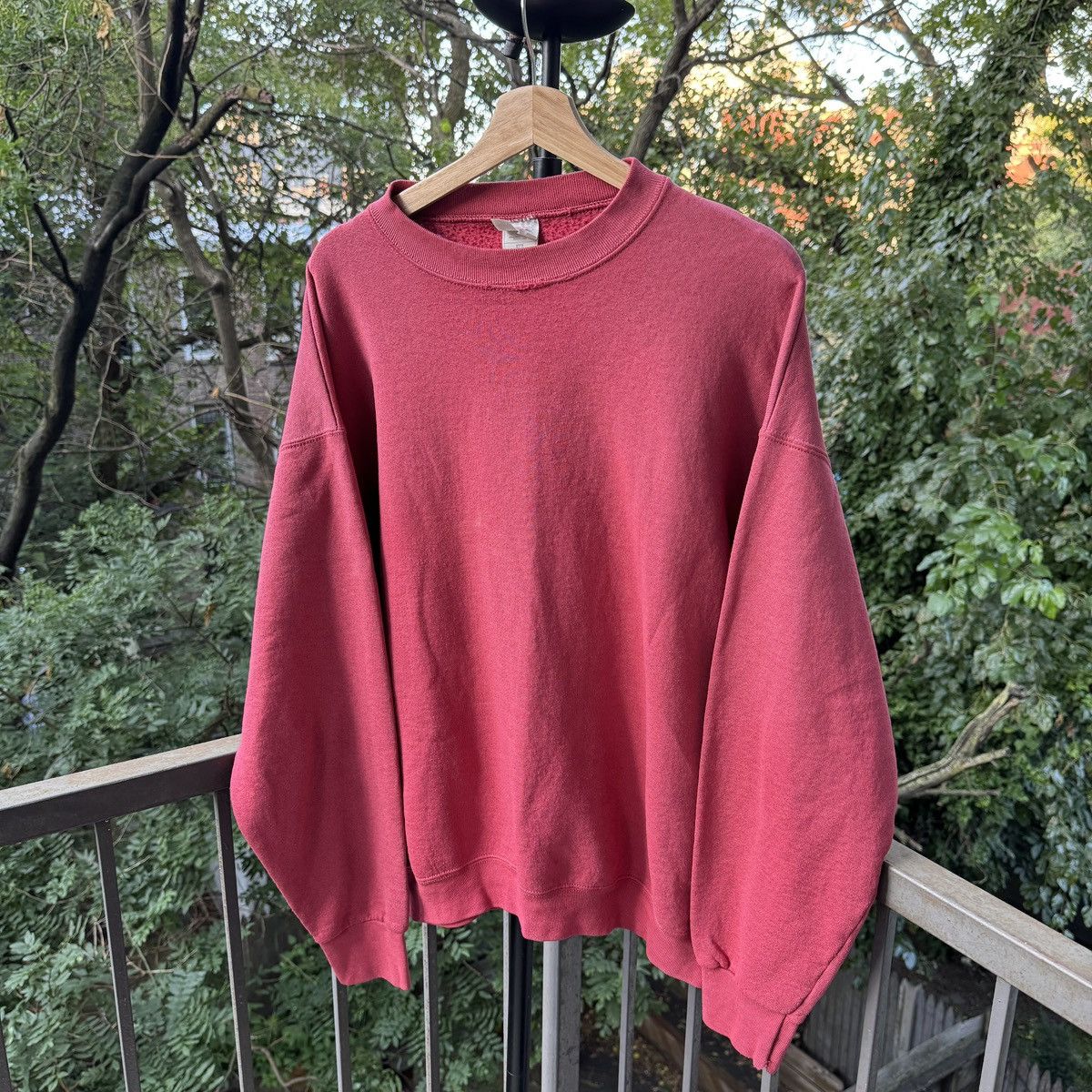 Vintage Sun Faded Thrashed Distressed Sweatshirt ERD Grunge Chrome Size US XL / EU 56 / 4 - 1 Thumbnail