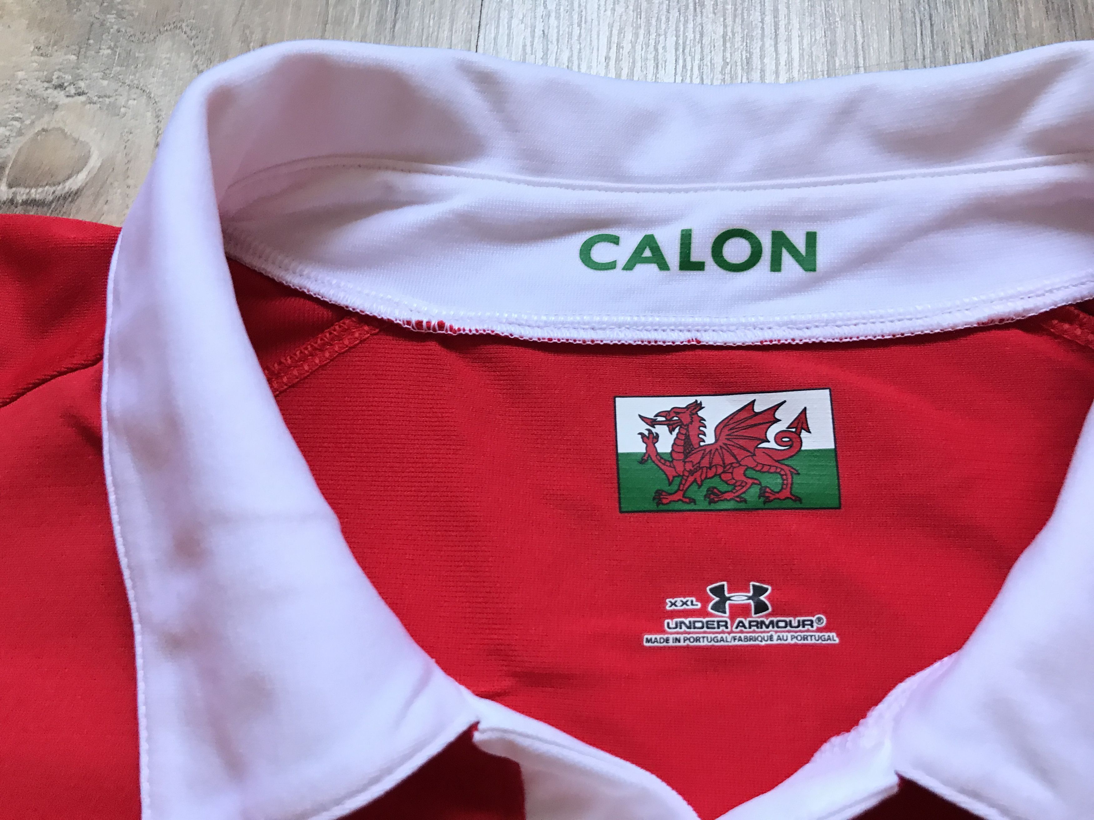 Under Armour × Vintage Under Armour Wales Home Rugby Union Jersey Long Sleeve Size US XXL / EU 58 / 5 - 4 Thumbnail