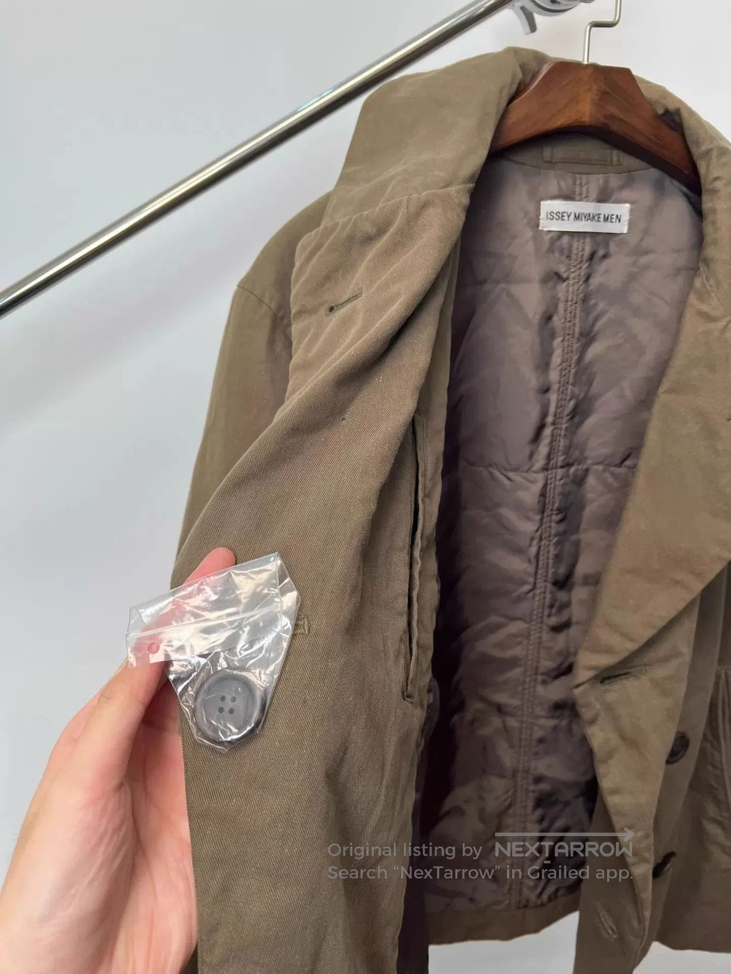 Issey Miyake Beige Double. Size US M / EU 48-50 / 2 - 7 Thumbnail