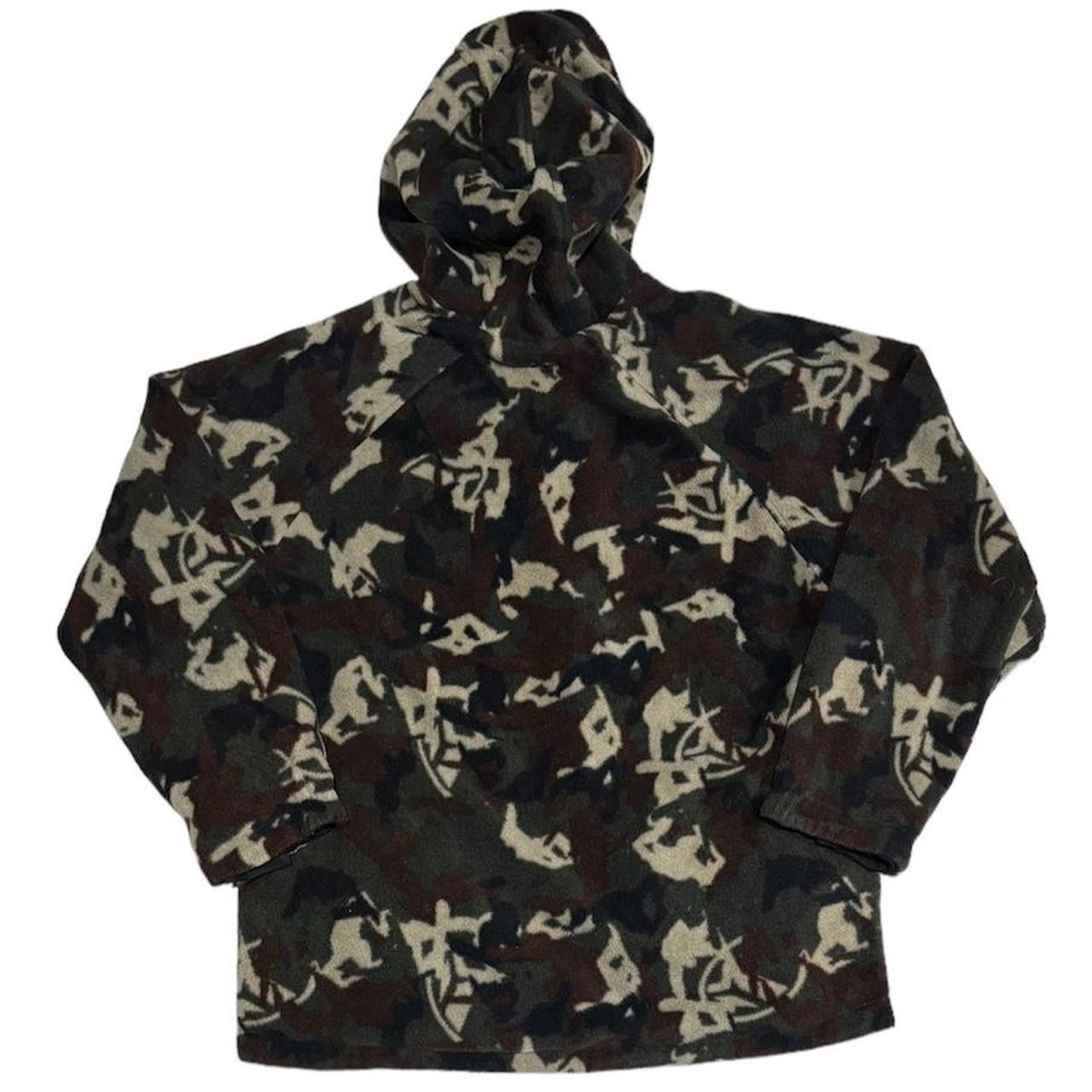 Shorty's Skateboards Vintage 90s Zero Exposure Reversible Camo and Black Jacket Size US S / EU 44-46 / 1 - 3 Thumbnail
