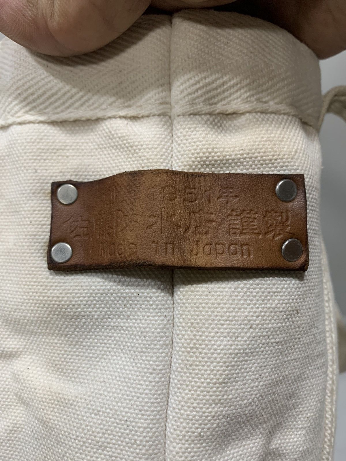 Ichizawa Shinzaburo Hanpu × Japanese Brand Sato Bosui Ten D tote Size ONE SIZE - 10 Thumbnail