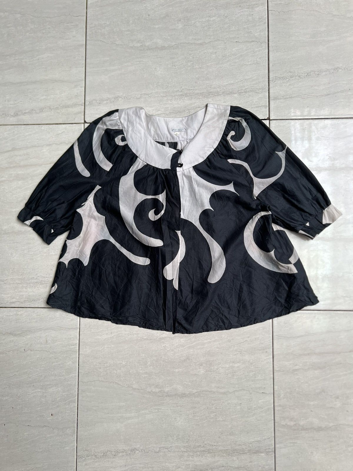 Marimekko Mari Mekko Blouse Outer Size XS / US 0-2 / IT 36-38 - 9 Thumbnail