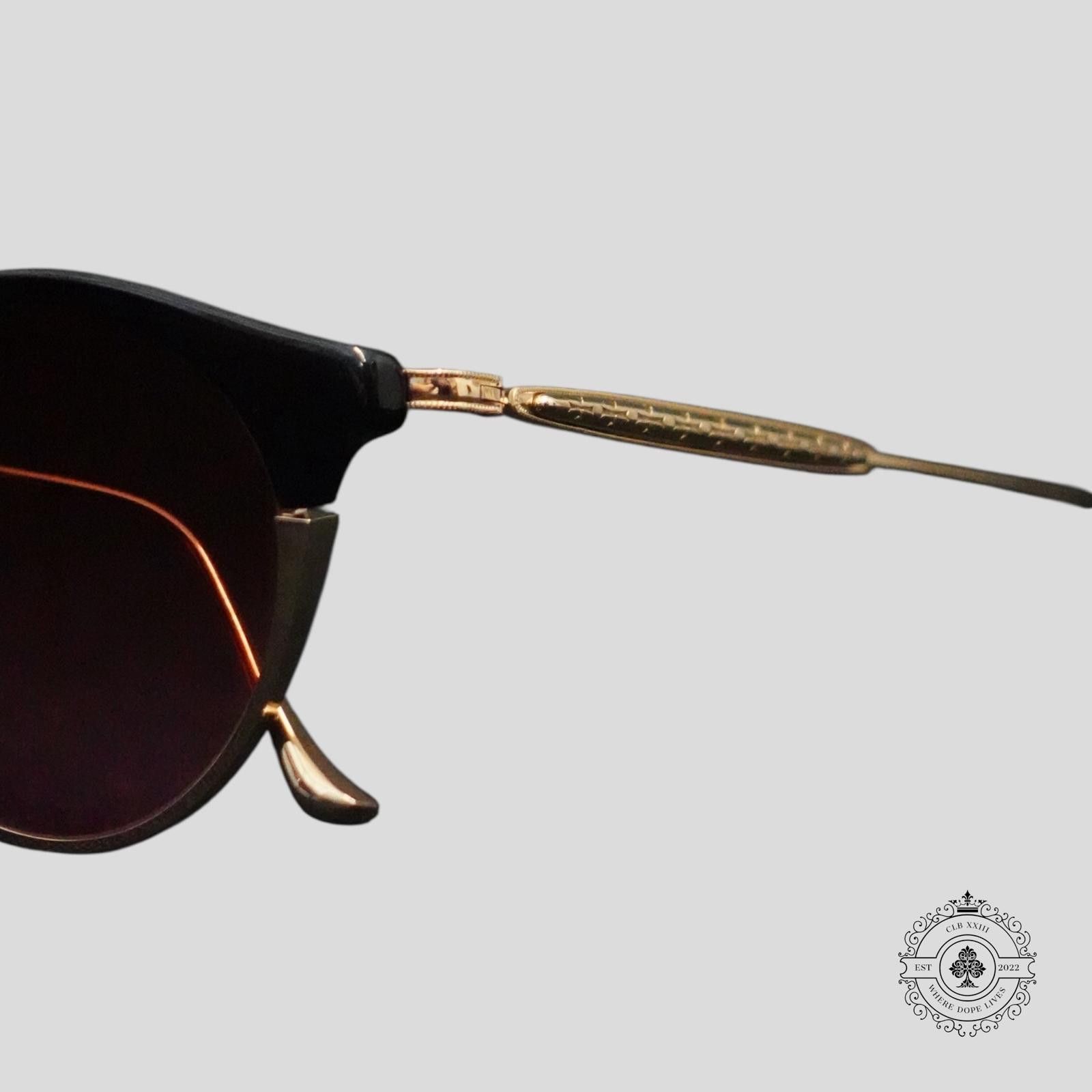 Chrome Hearts Chrome Hearts Serendipitous Glasses in Black/Gold Size ONE SIZE - 3 Thumbnail