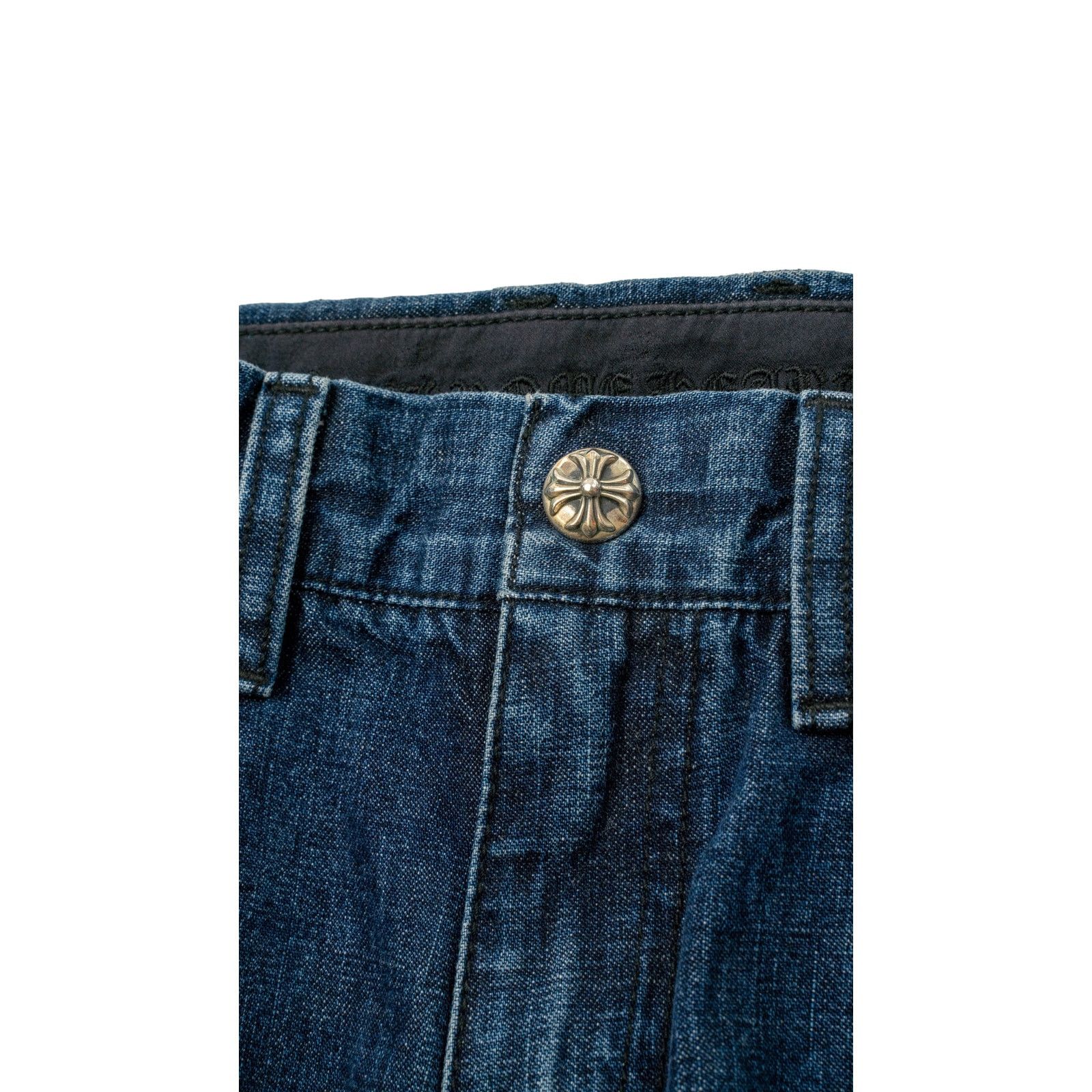 Chrome Hearts Kids Jeans With Pony Hair Size US 26 / EU 42 - 4 Thumbnail