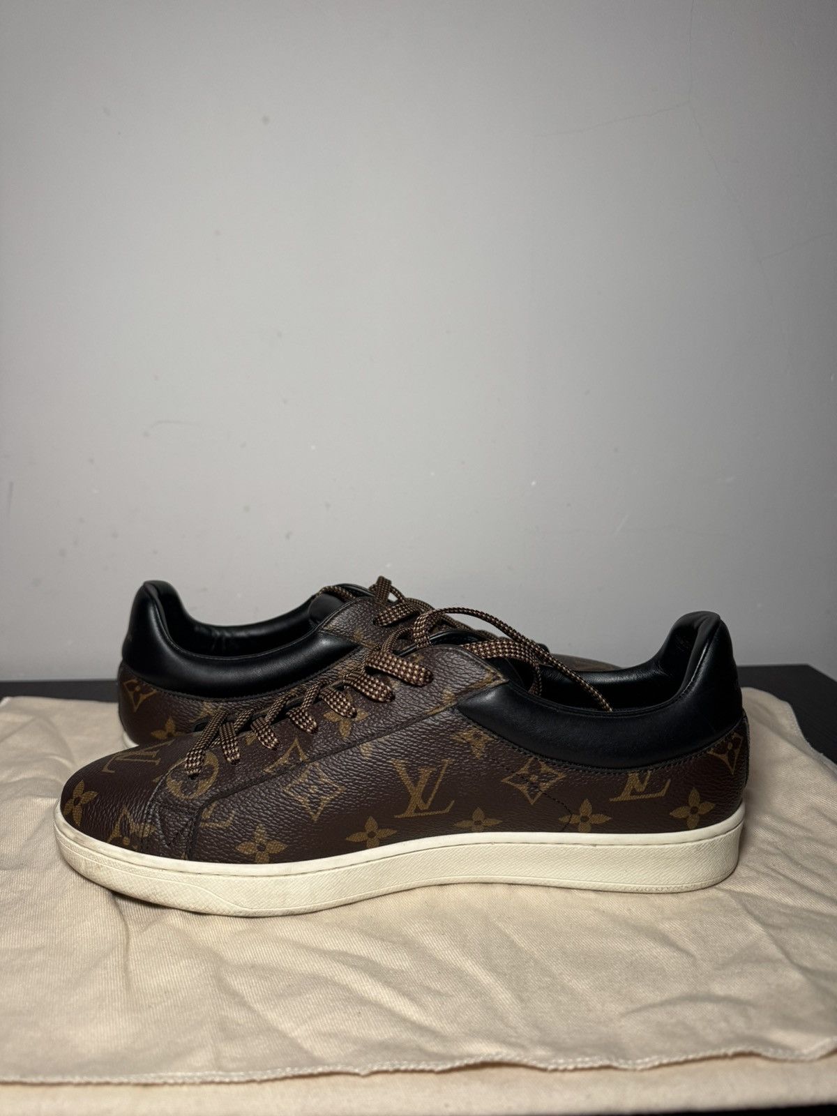 Louis Vuitton Louis Vuitton Luxembourg Sneaker Monogram Canvas Size US 8 / EU 41 - 7 Thumbnail