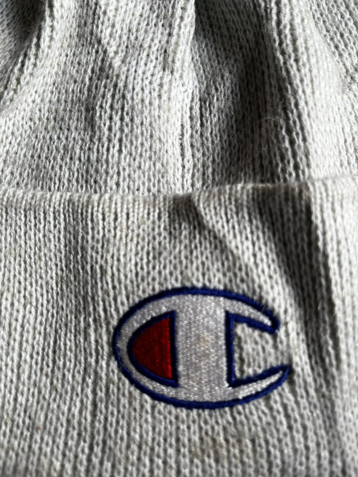 Champion × Japanese Brand Vintage Champion Knitted Beanie Hats Size ONE SIZE - 6 Thumbnail