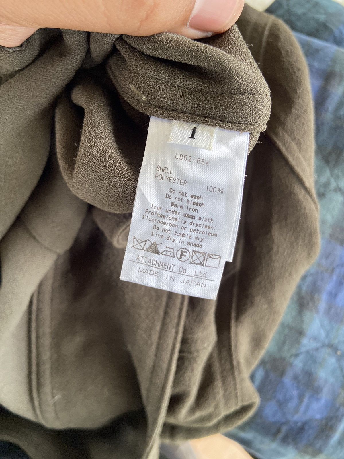 Kazuyuki Kumagai Attachment Vintage Attachment Cotton Blend Double Collar Jacket Size M / US 6-8 / IT 42-44 - 7 Thumbnail