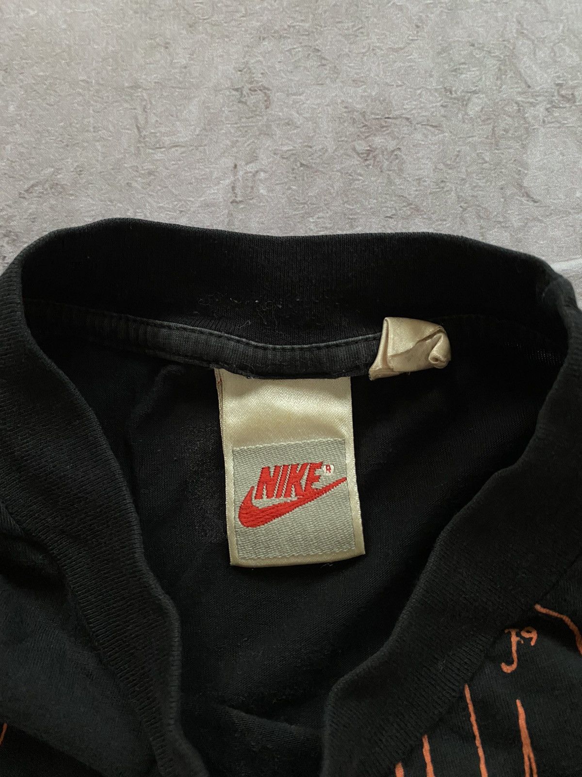 Nike × Vintage Vintage 90s Nike Big Foot Logo Oversized Rap Y2K T Shirt Size US XL / EU 56 / 4 - 15 Thumbnail
