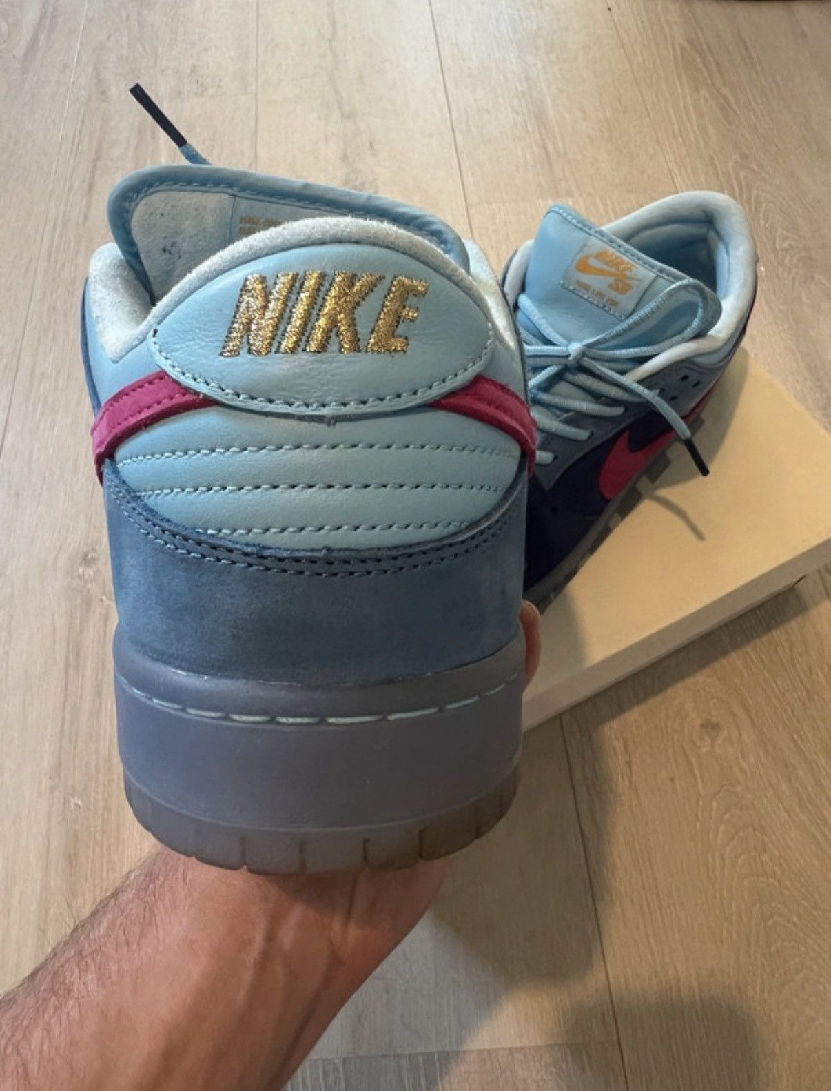 Nike × Run The Jewels Nike SB Dunk Low Run the Jewelz Size US 12 / EU 45 - 3 Thumbnail