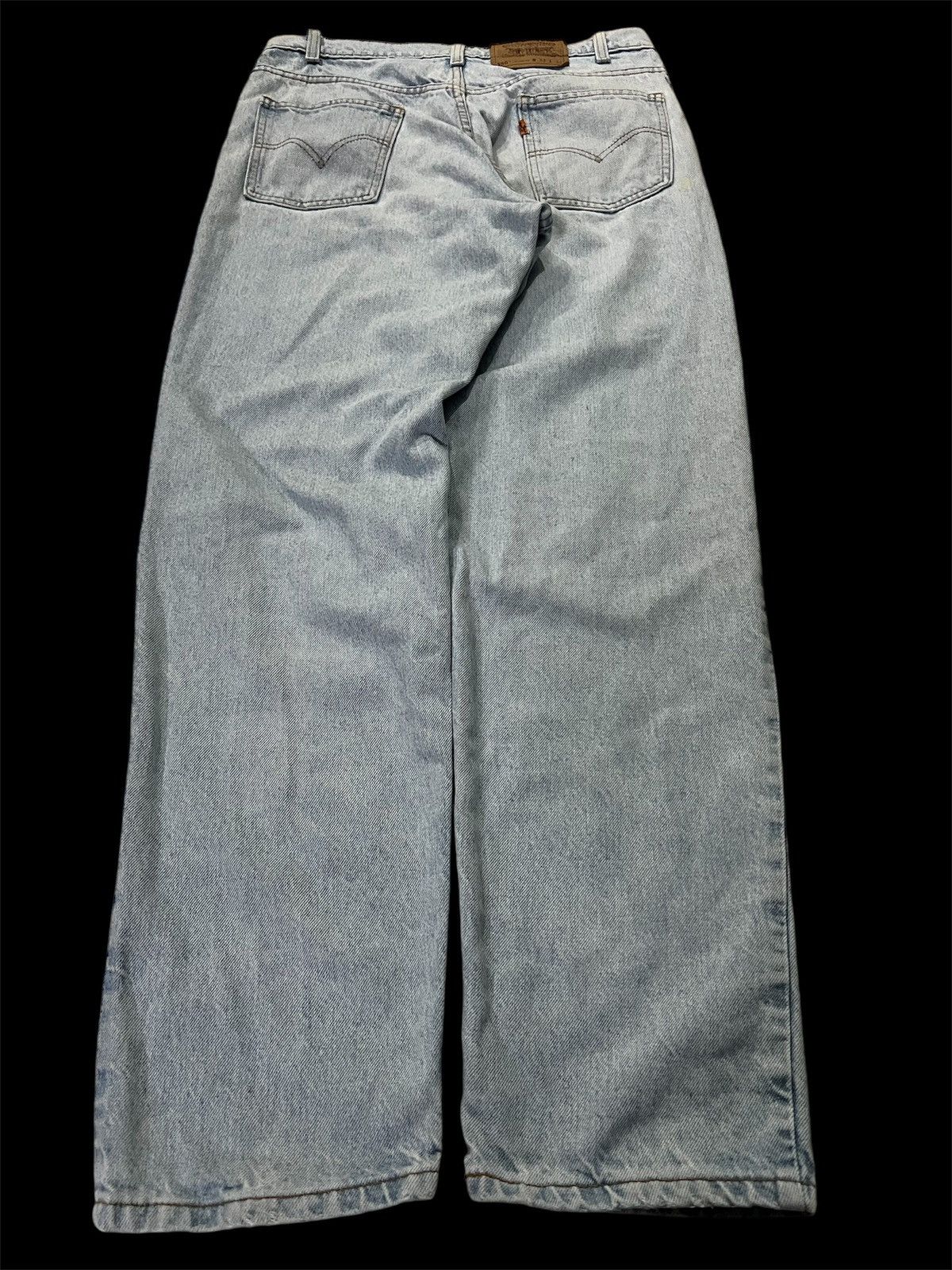 Levi's × Levi's Vintage Clothing VINTAGE 90’s LEVIS 550 ORANGE TAG LIGHT WASH JEANS Size US 30 / EU 46 - 2 Thumbnail