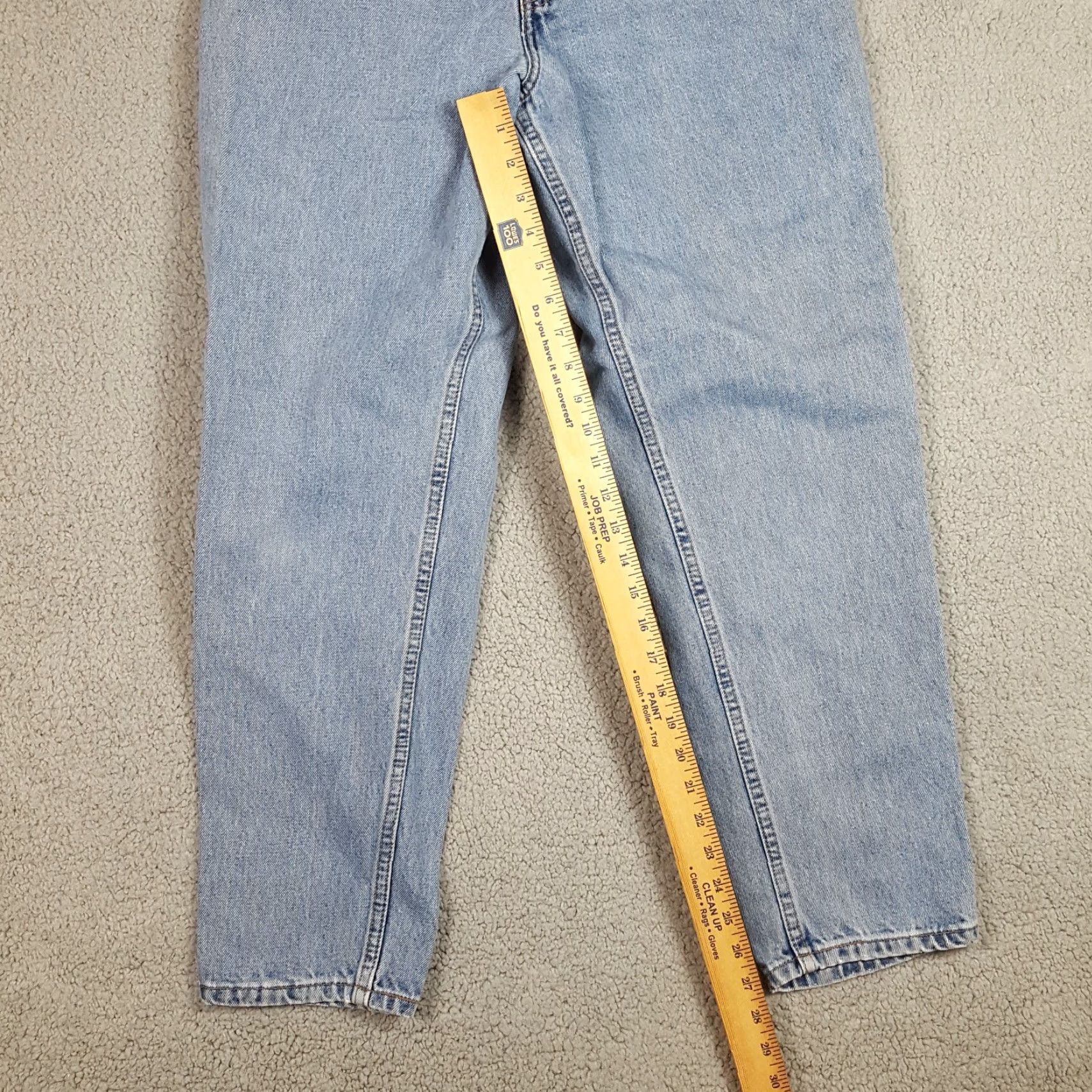 Levi's 90s Levi's Relaxed Tapered 550 Faded Women's Size 12 Denim Blue Jeans High Waist Size 34" / US 12 / IT 48 - 6 Thumbnail