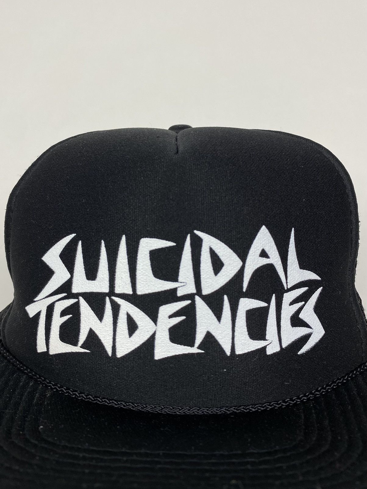 Band Tees 1990’s Vintage Suicidal Tendencies Logo Trucker Hat Size ONE SIZE - 5 Thumbnail