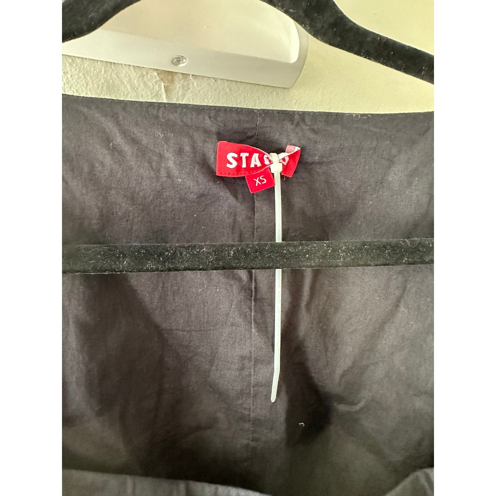 Staud STAUD Peggy Top Black XS Size XS / US 0-2 / IT 36-38 - 2 Thumbnail
