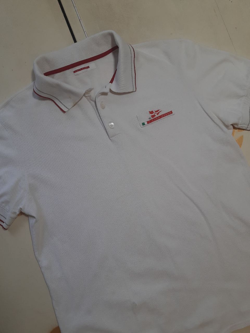 Prada Prada Luna Rossa Polo Shirt Y2k Size US XL / EU 56 / 4 - 4 Thumbnail