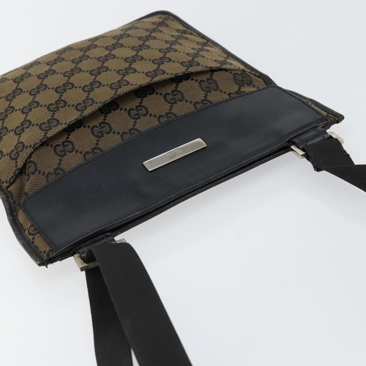 Gucci GUCCI GG Canvas Shoulder Bag Brown 019 019 Size ONE SIZE - 6 Thumbnail