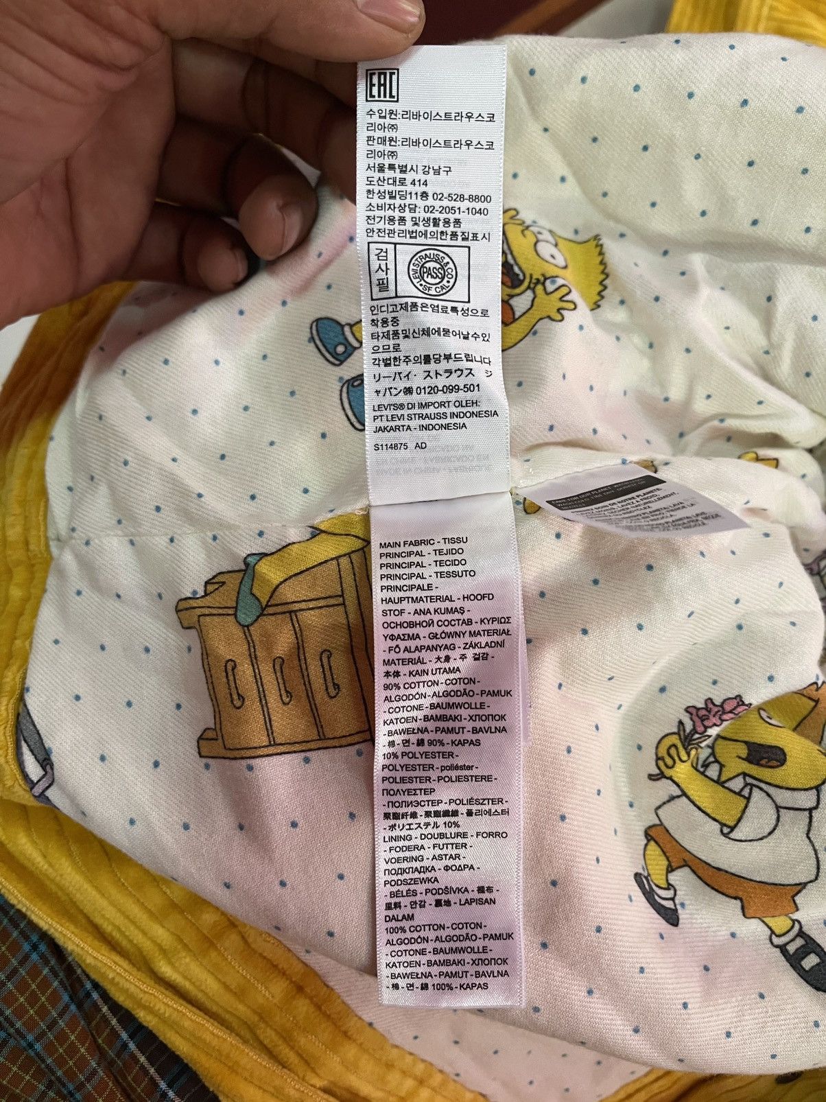 Levi's Levi's x The Simpsons Corduroy Trucker Jacket🔥🔥🔥 Size US S / EU 44-46 / 1 - 8 Thumbnail