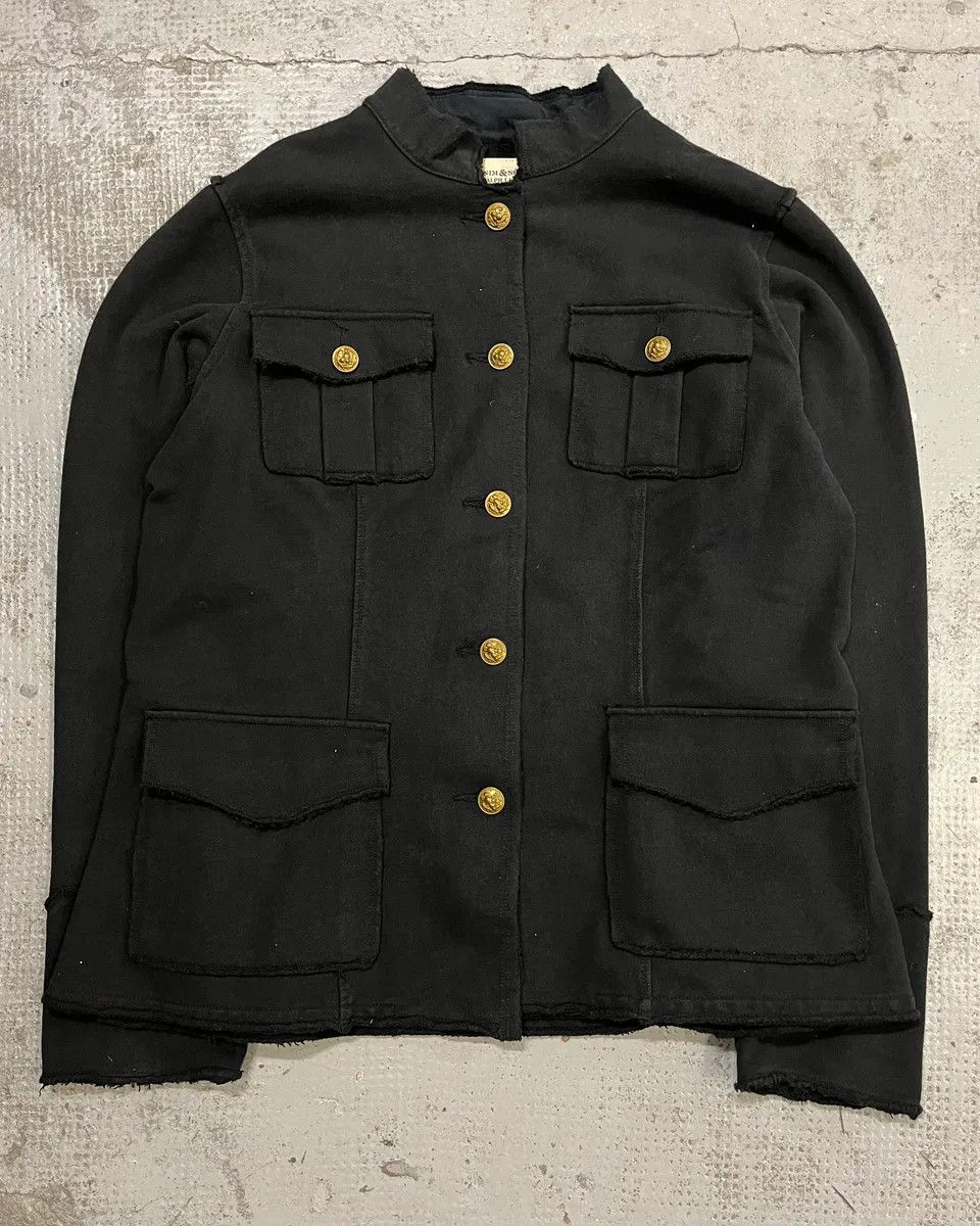 Polo Ralph Lauren 2010s Ralph Lauren Officer Gold Buttoned Multi Pockets Black Jacket Size US S / EU 44-46 / 1 - 4 Thumbnail