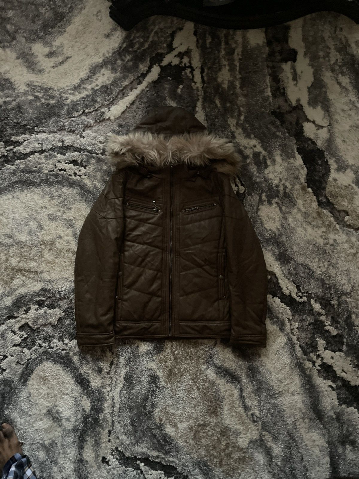 Other Archive Japanese louis chavlin leather padded jacket Size US M / EU 48-50 / 2 - 1 Thumbnail