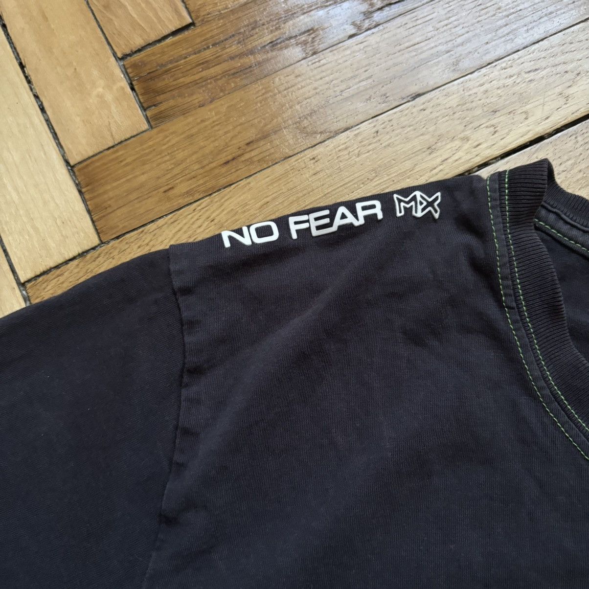 20471120 × No Fear Vintage Y2K Skull No Fear T-Shirt Punk Size US M / EU 48-50 / 2 - 5 Thumbnail