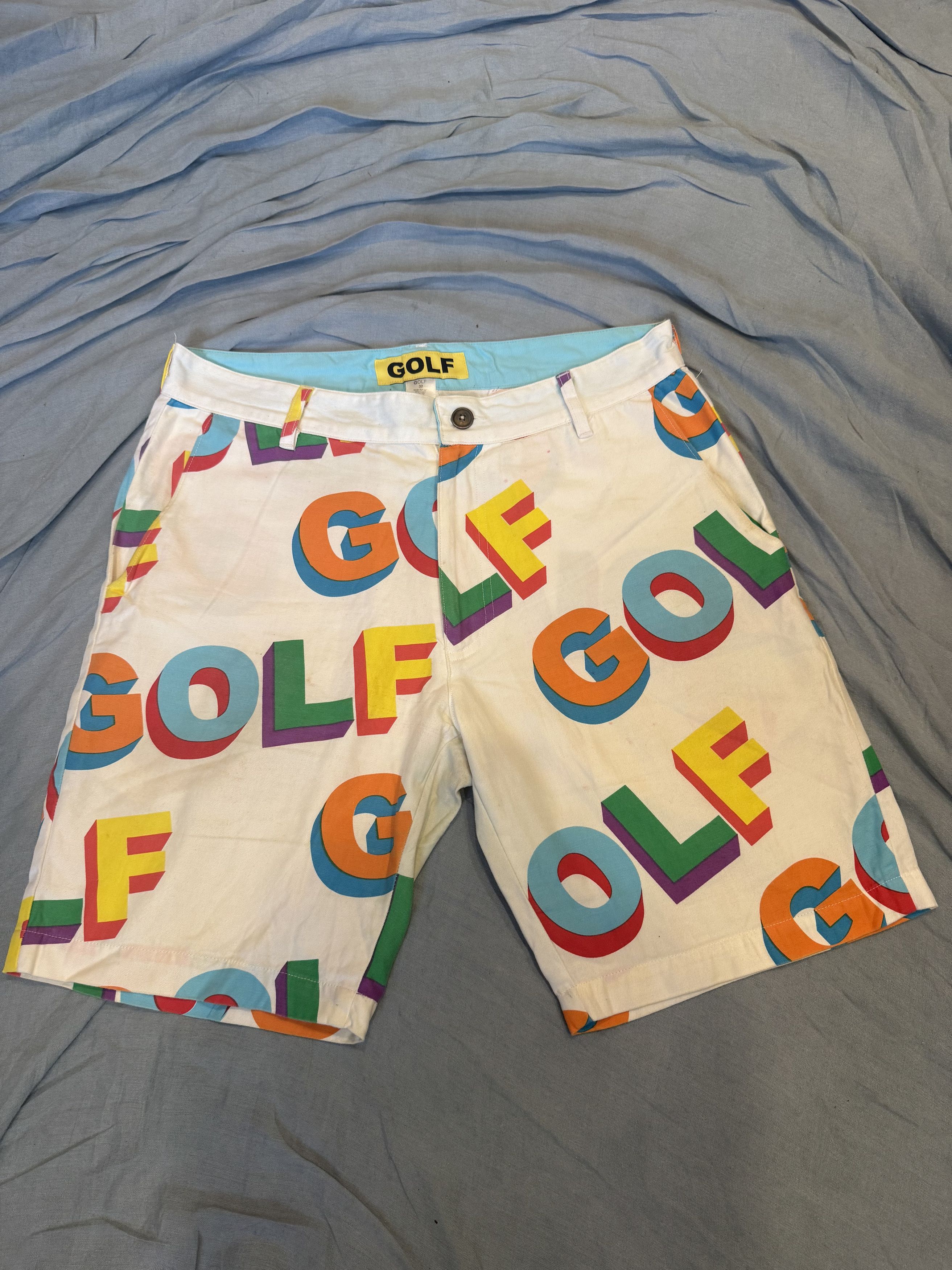 Golf Wang 3D logo shorts Size US 32 / EU 48 - 1 Thumbnail