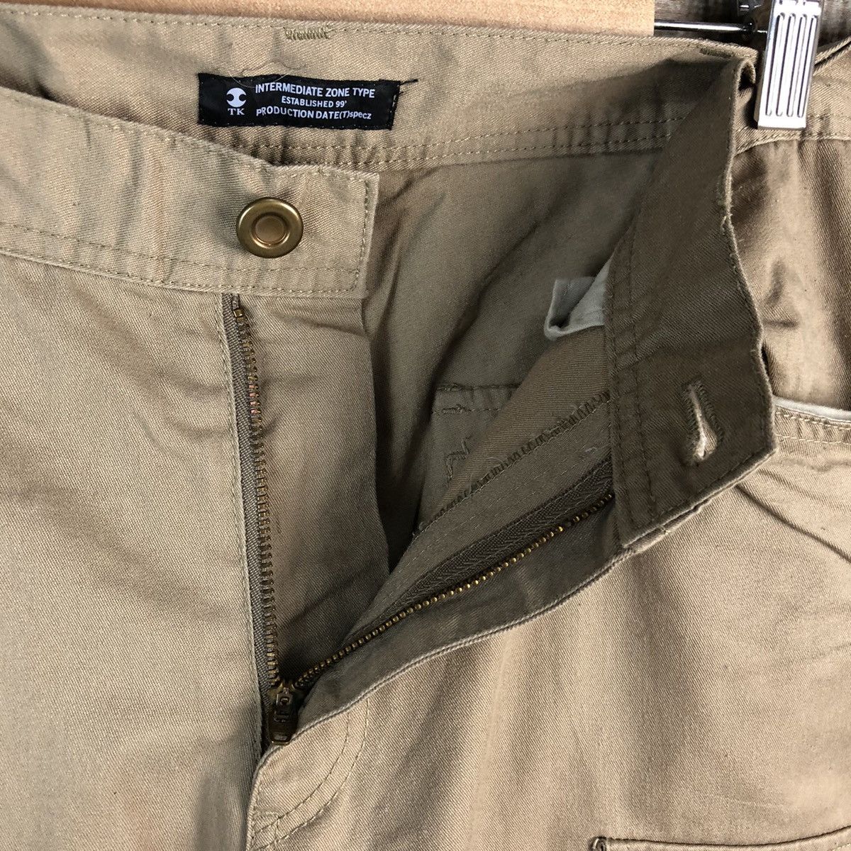 Japanese Brand TK Brown utility tactical Cargo Multipocket Pants #A2417 Size US 32 / EU 48 - 12 Thumbnail