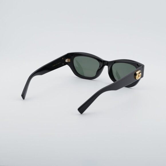 Gucci Gucci GG1954SA 001 Sunglasses Black Cat Eye Frame Size ONE SIZE - 5 Thumbnail