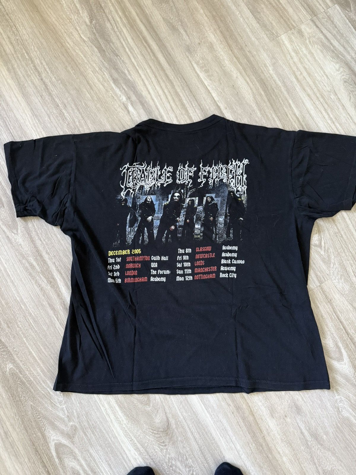 Vintage Cradle of Filth 2005 Size US M / EU 48-50 / 2 - 3 Thumbnail