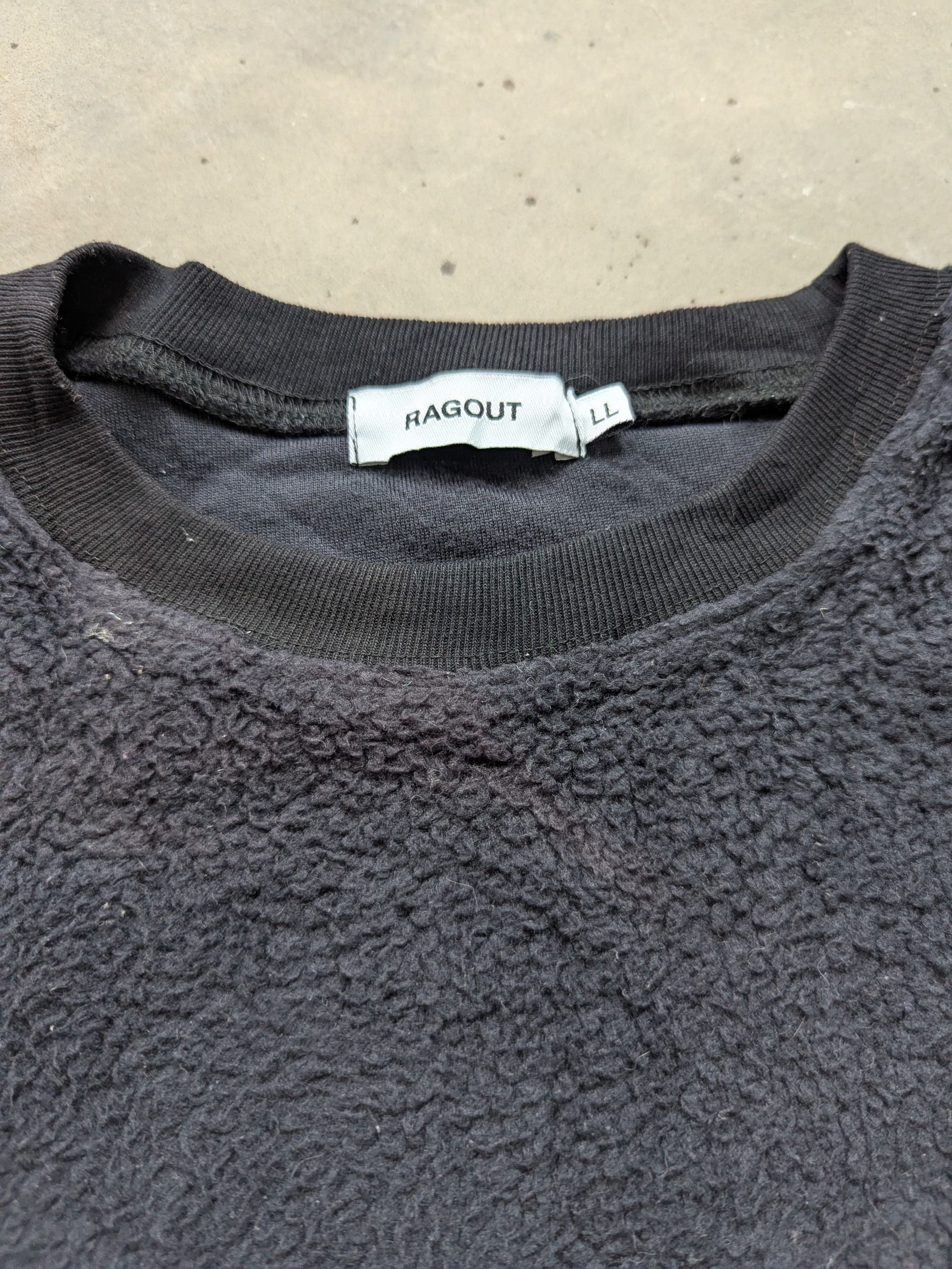 Japanese Brand Ragout Sweatshirt Fleece Spell Out Big Logo Size US L / EU 52-54 / 3 - 7 Thumbnail