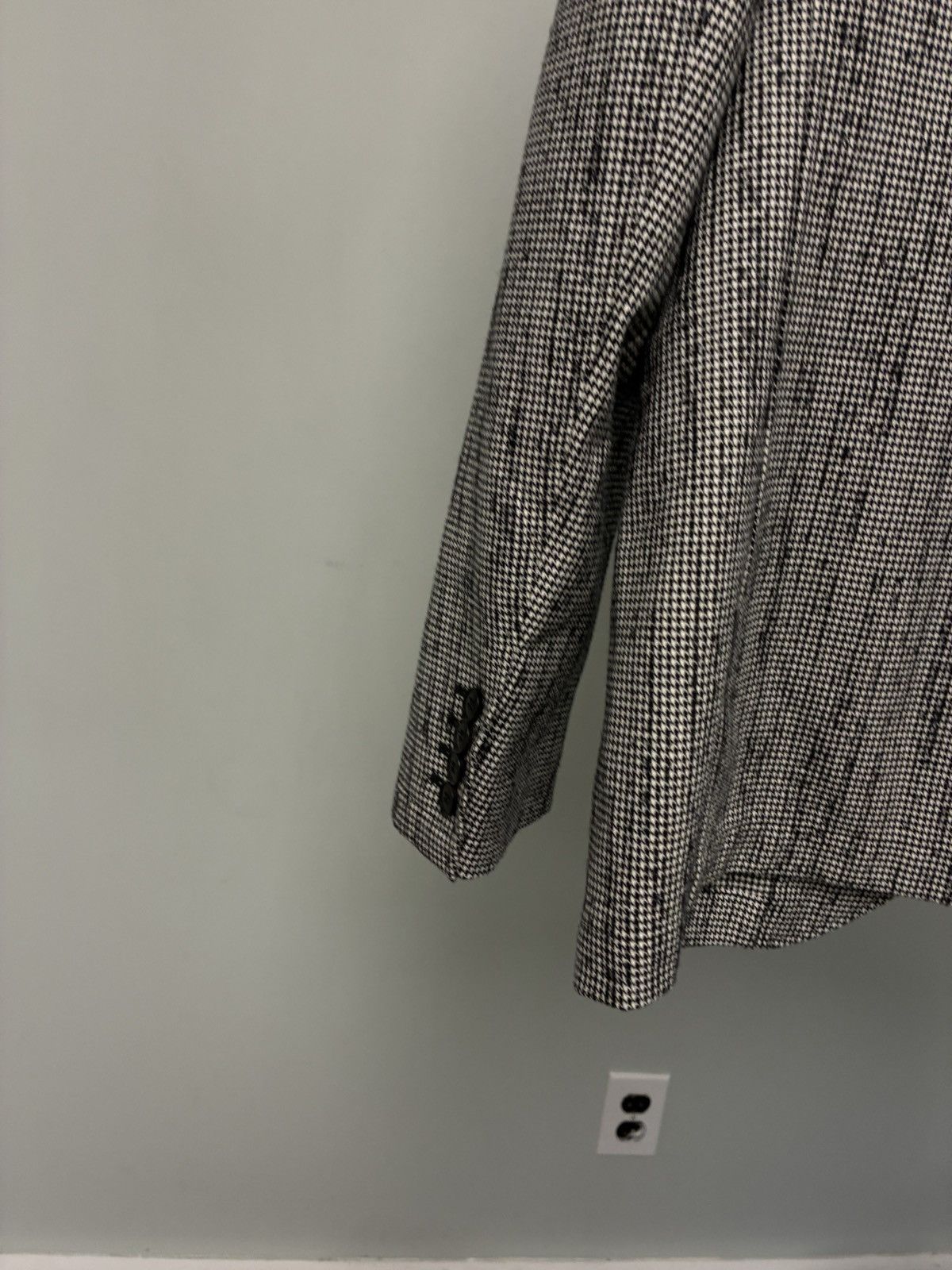 John Varvatos Deconstructed Houndstooth Jacket EU 48 USA 38 Size US M / EU 48-50 / 2 - 12 Thumbnail