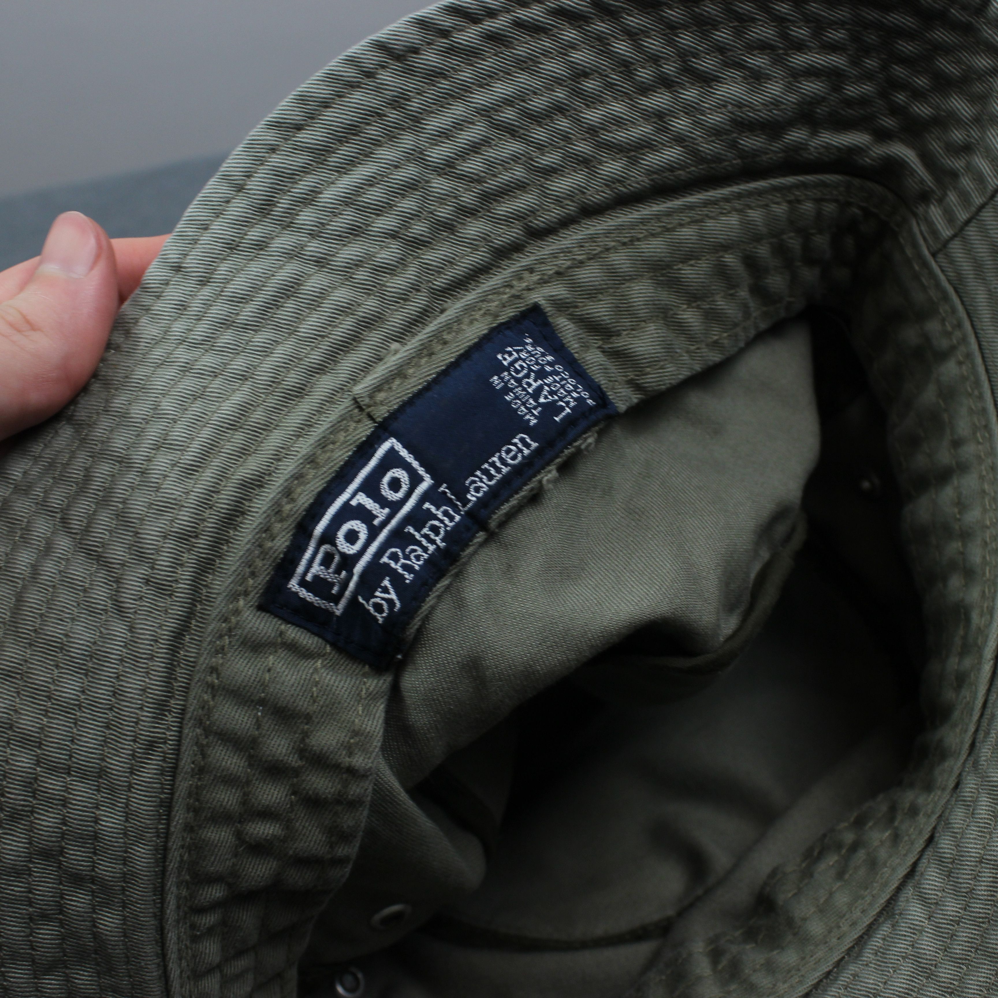 Polo Ralph Lauren polo ralph lauren bucket hat one size olive green Size ONE SIZE - 3 Thumbnail