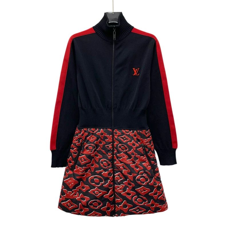 Louis Vuitton Louis Vuitton x Urs Fischer Spliced Dress Size US 36 / EU 52 - 1 Thumbnail