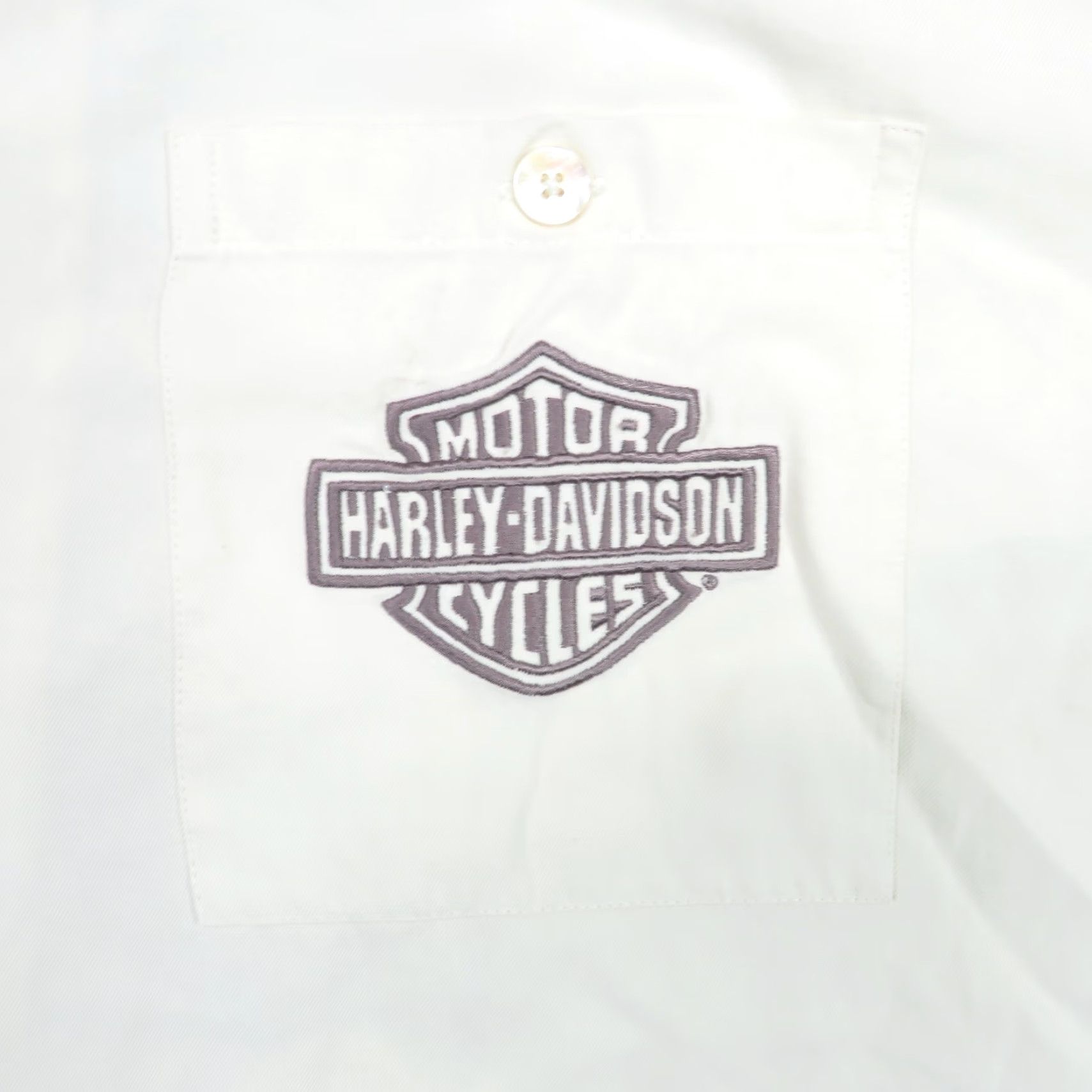 Harley Davidson VINTAGE Harley-Davidson Shirt Mens XXXL Silk Motorcycle Barbwire Hawaiian Tori Richard Size US XXL / EU 58 / 5 - 6 Thumbnail